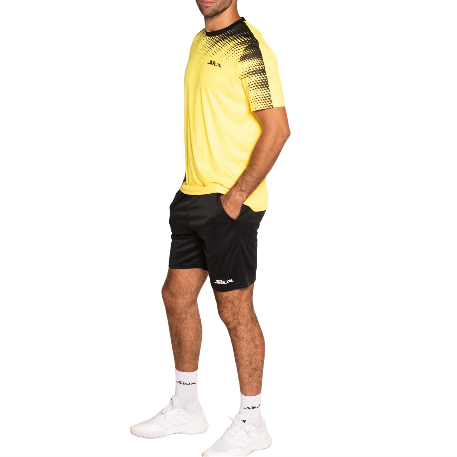 Siux Strike Men's T-Shirt - Yellow - Cover