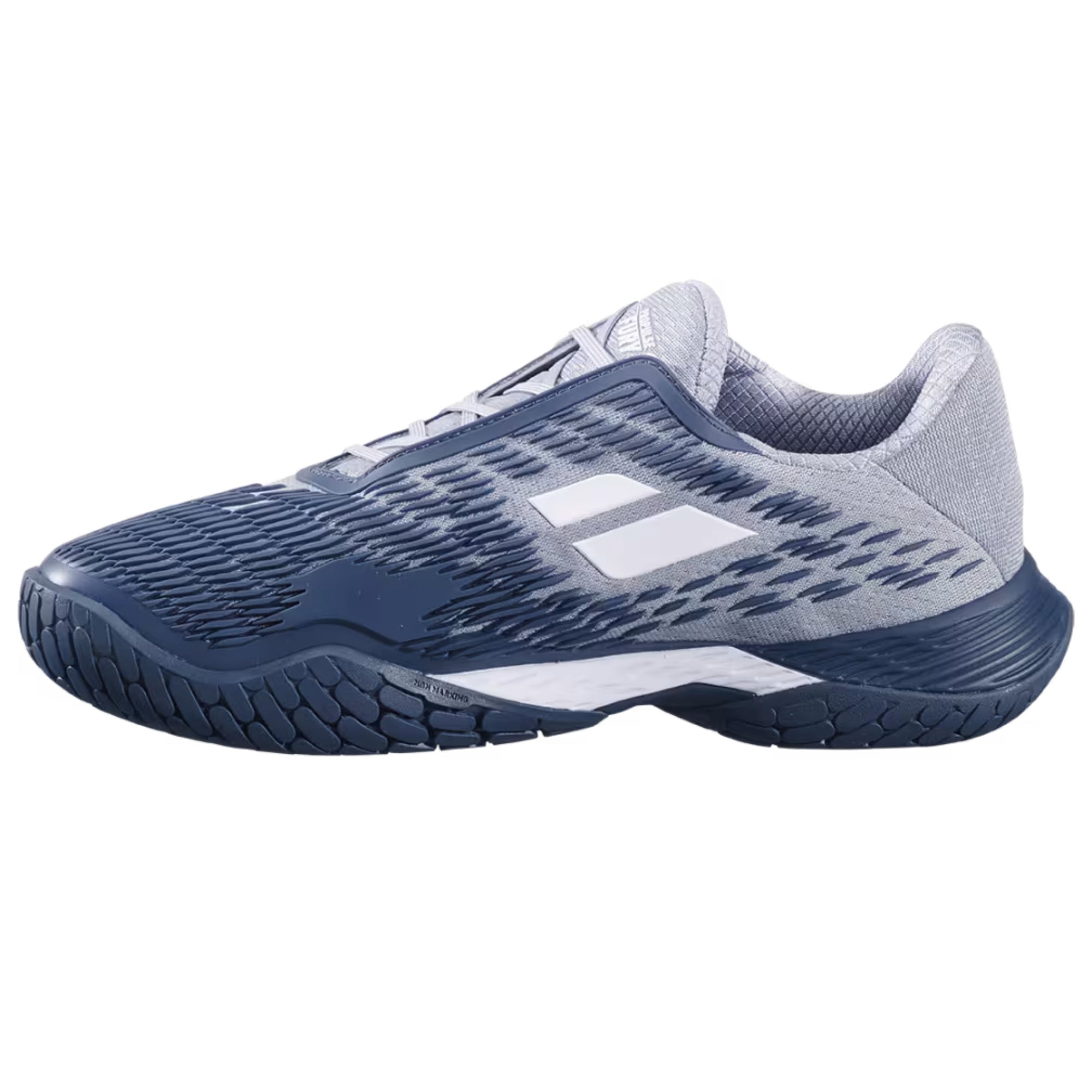 Babolat Propulse Fury 3 All Court Shoes - White/Grey - Inside