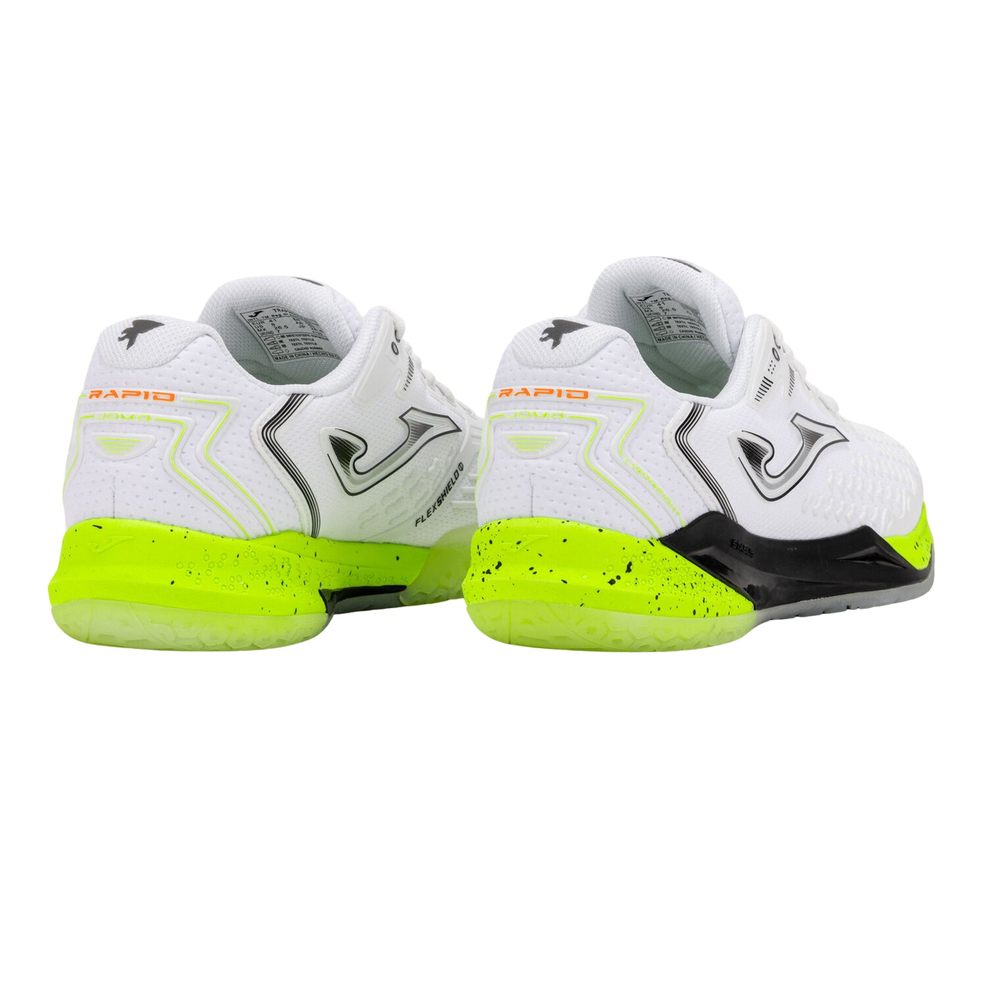 Joma RAPID Men 2502 All Court Shoes - White - Back
