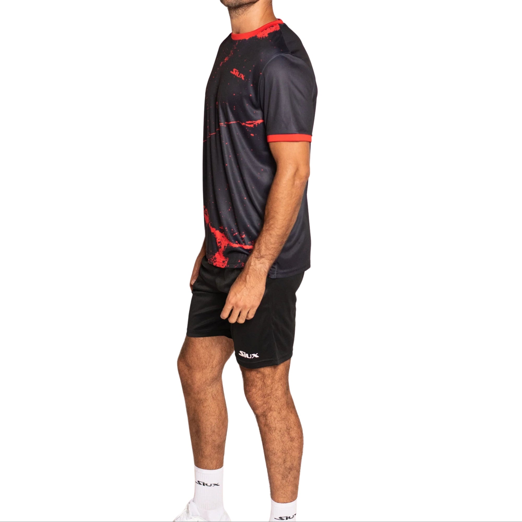 Siux Splash Men's T-Shirt - Black - Left