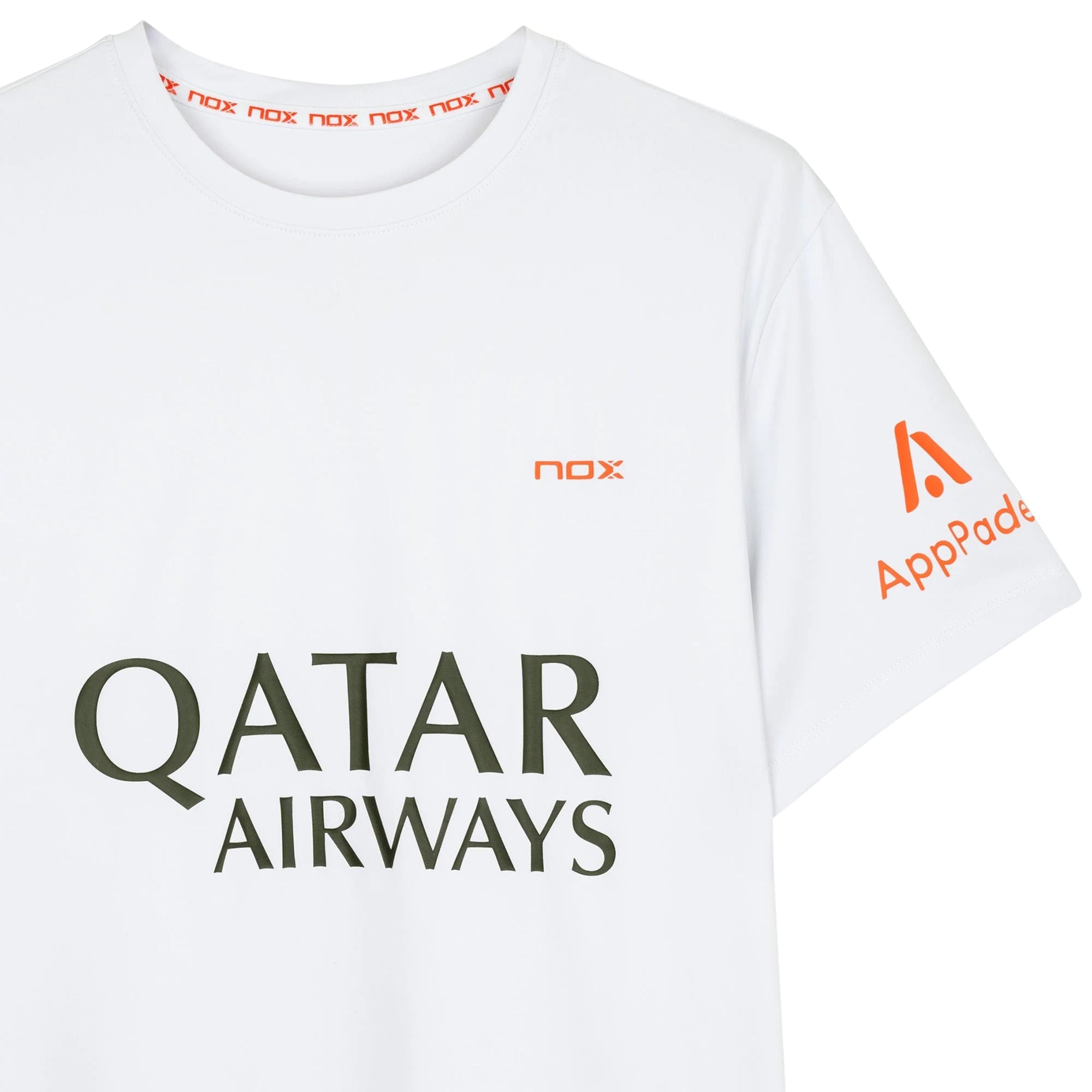 NOX AT10 Official T-Shirt - White - Logo