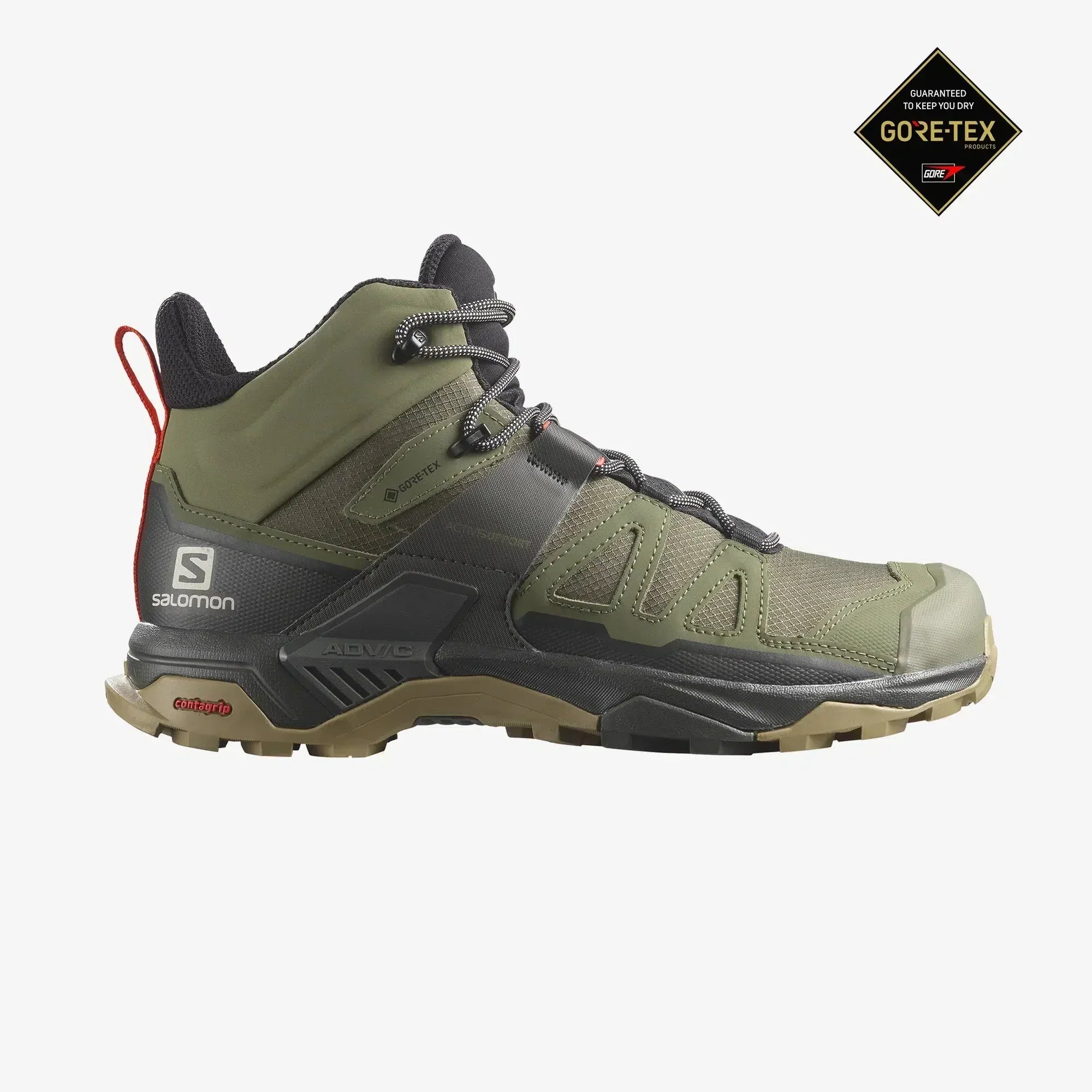 Salomon X-Ultra 4 Mid GTX Waterproof Hiking Boots for Men Agile Performance