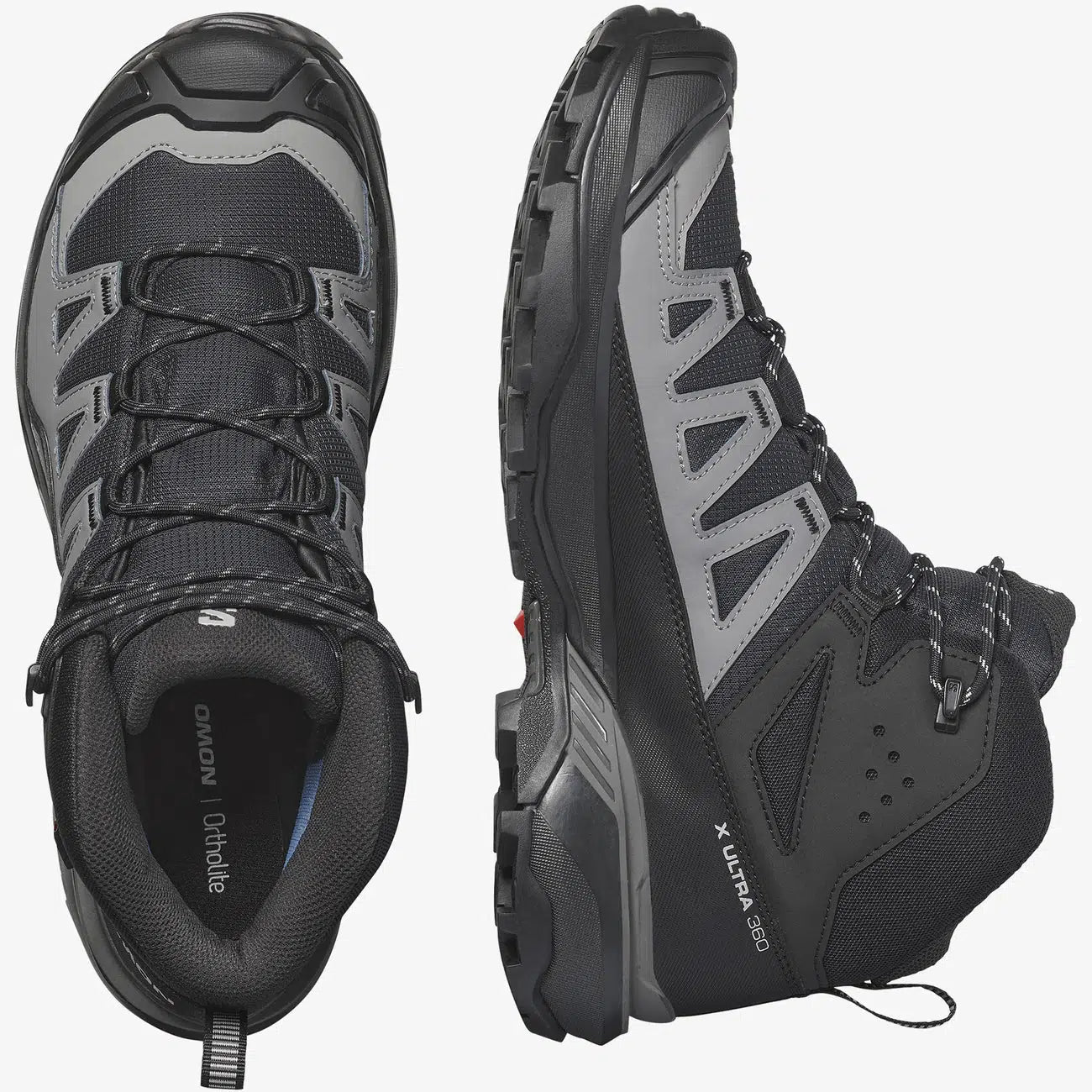 Salomon X-Ultra 360 Mid GTX Waterproof Hiking Boots for Trail Stability