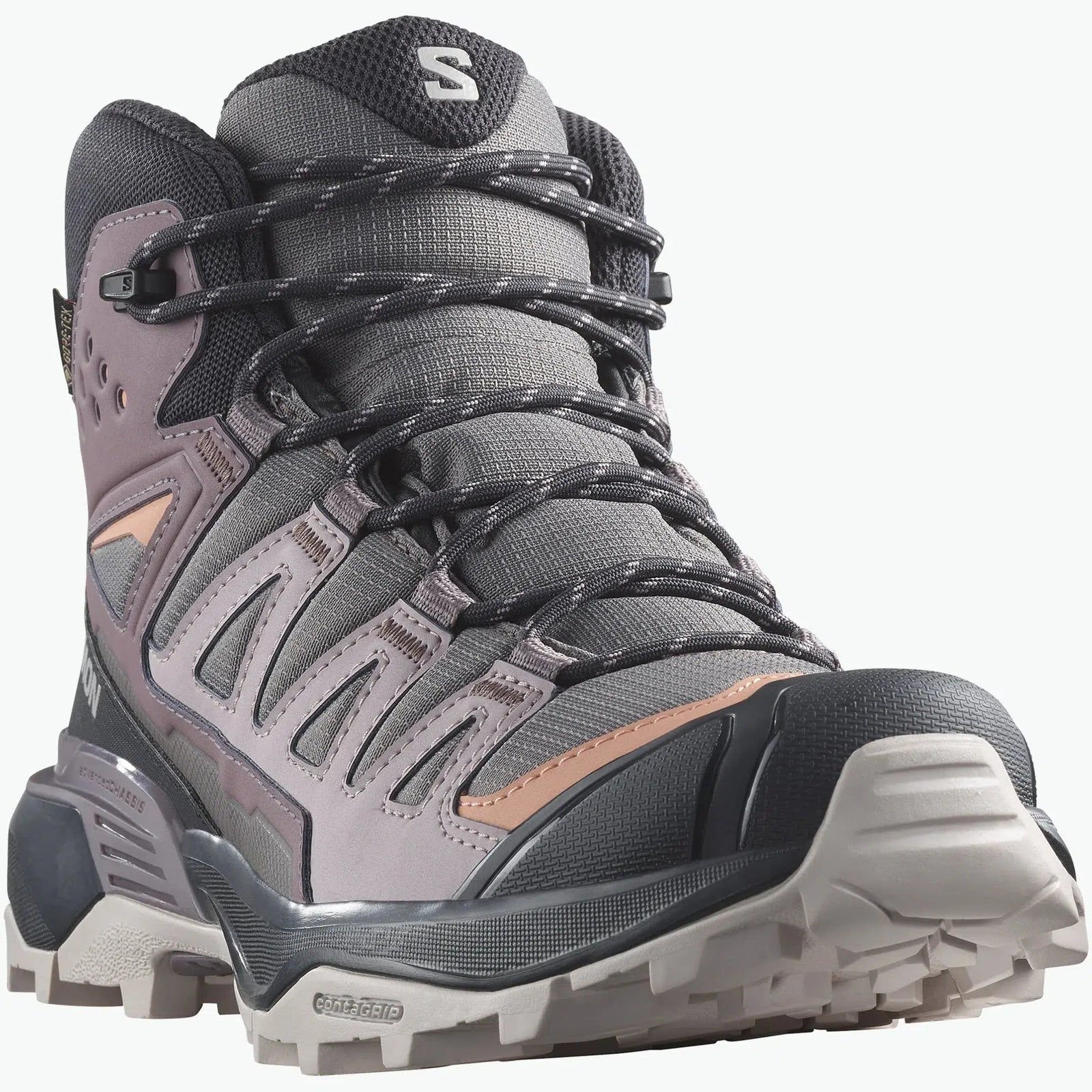 Salomon Ladies X-Ultra 360 Mid GTX Waterproof Hiking Boots for Women