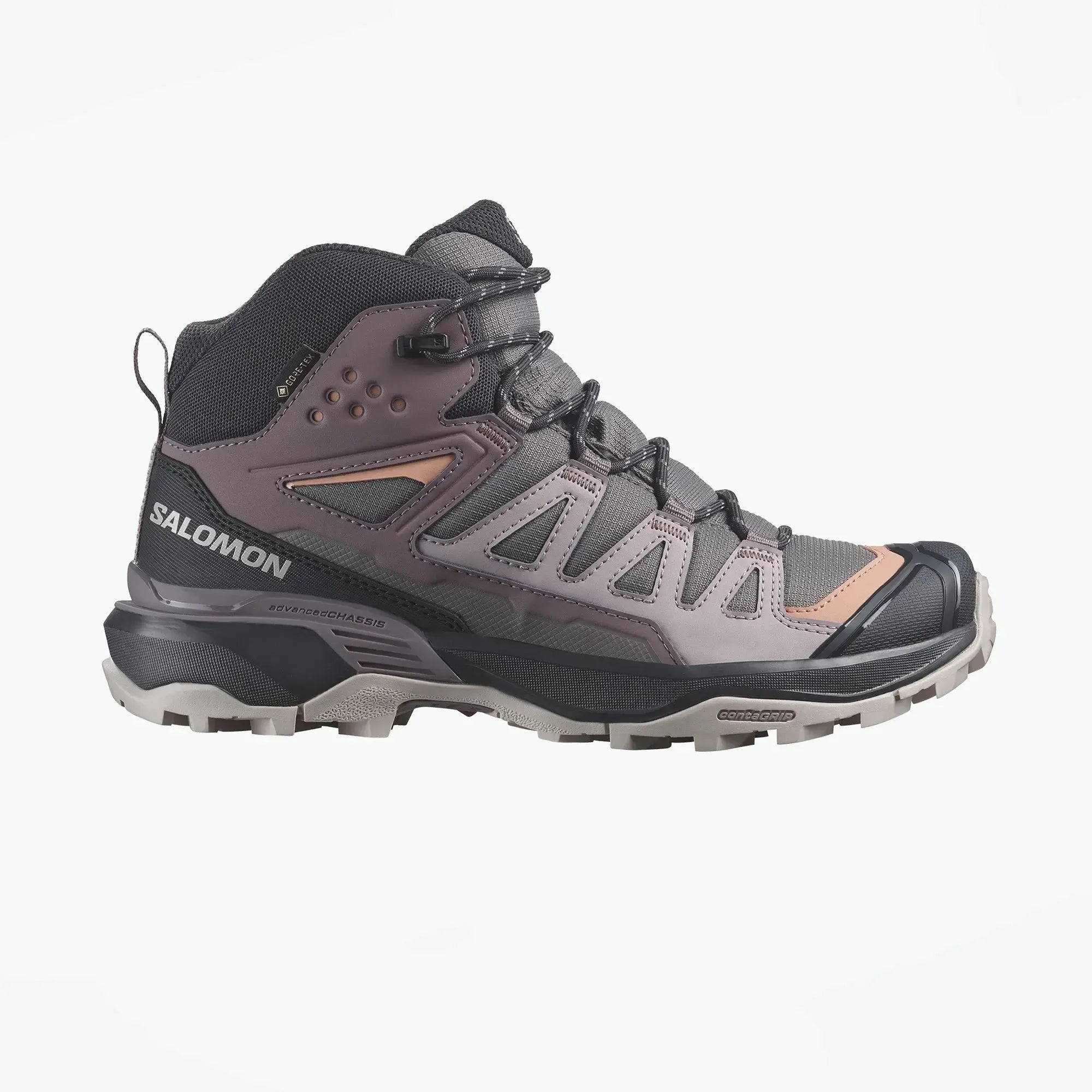 Salomon Ladies X-Ultra 360 Mid GTX Waterproof Hiking Boots for Women