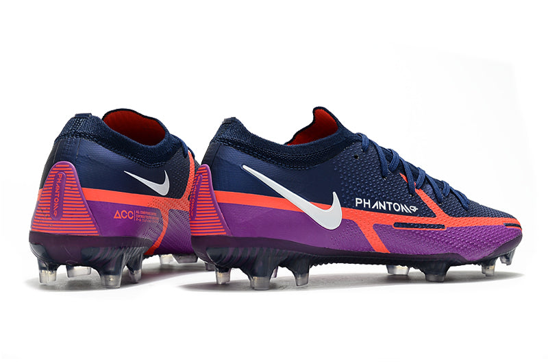 Phantom GT2 Elite FG Tiger Navy Blue /Purple/Orange