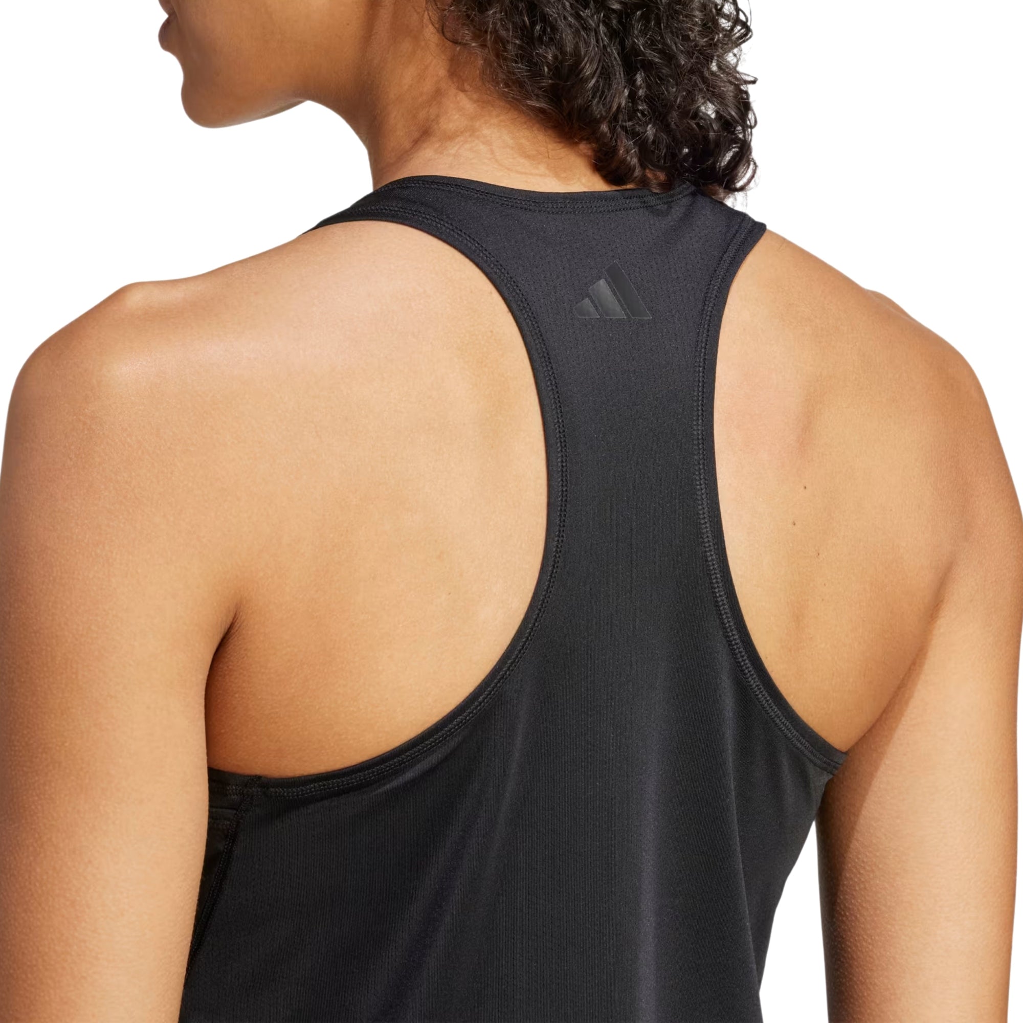Adidas Club Climacool V-Neck Tank Top - Black - Logo