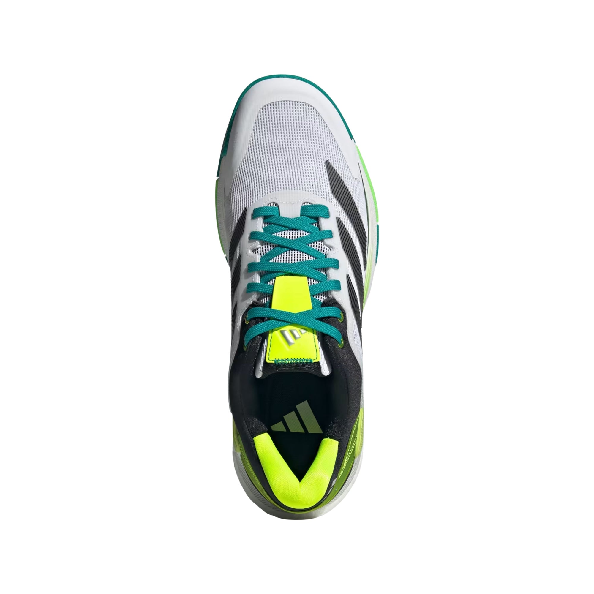 Adidas Crazyquick Boost Padel Shoes - White/Green - Top