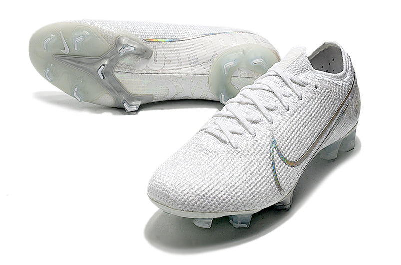 Mercurial Vapor 13 Elite FG Nuovo - White/Chrome/Metallic Silver
