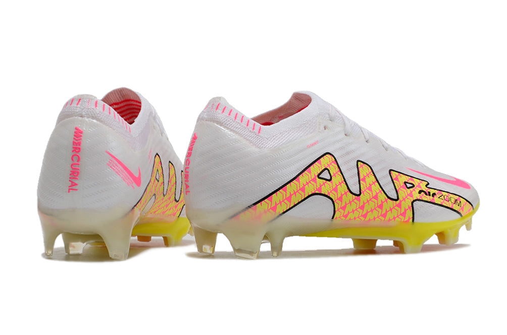 Air Zoom Mercurial Vapor 15 Elite FG White/Pink/Yellow