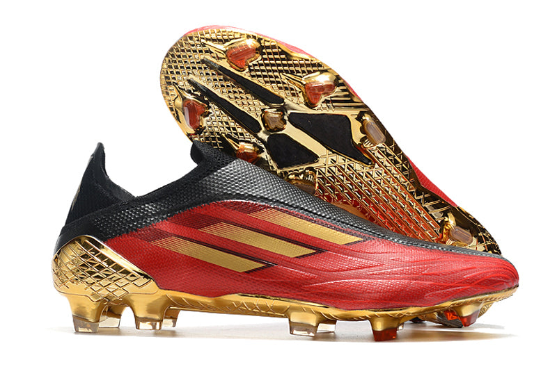 X SPEEDFLOW+ FG - VIVID RED/GOLD METALLIC