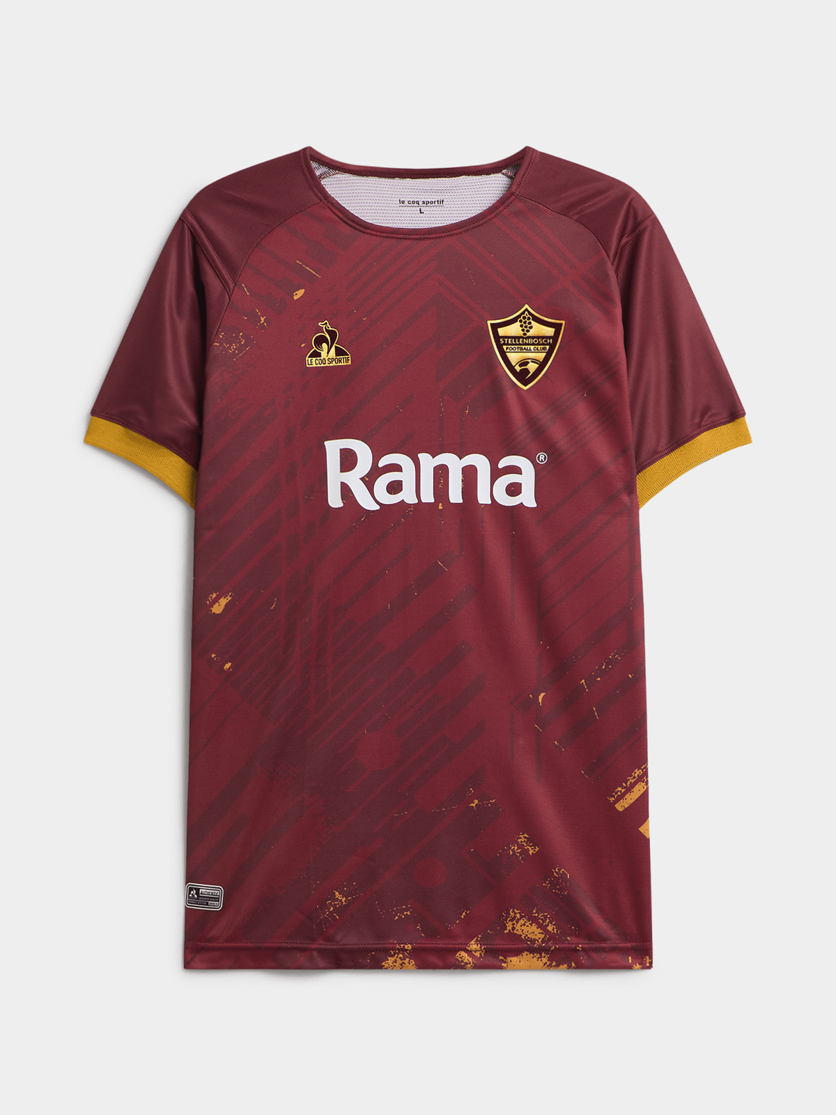 Le Coq Sportif Men's Stellenbosch FC Maroon Home Stadium Performance Jersey
