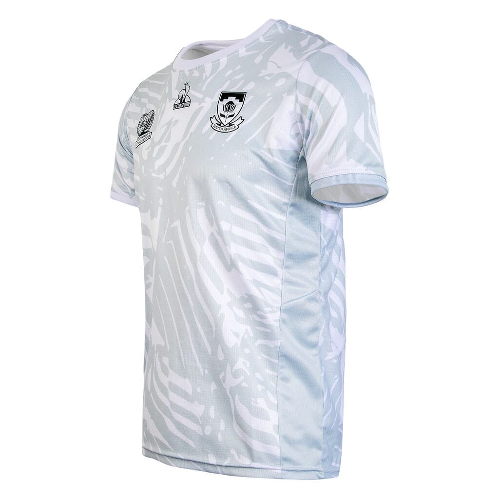 Bafana Bafana Alternate Jersey Silver Slim Fit - Le Coq Sportif