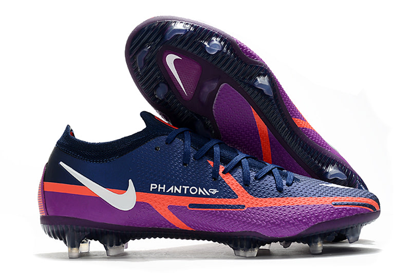 Phantom GT2 Elite FG Tiger Navy Blue /Purple/Orange
