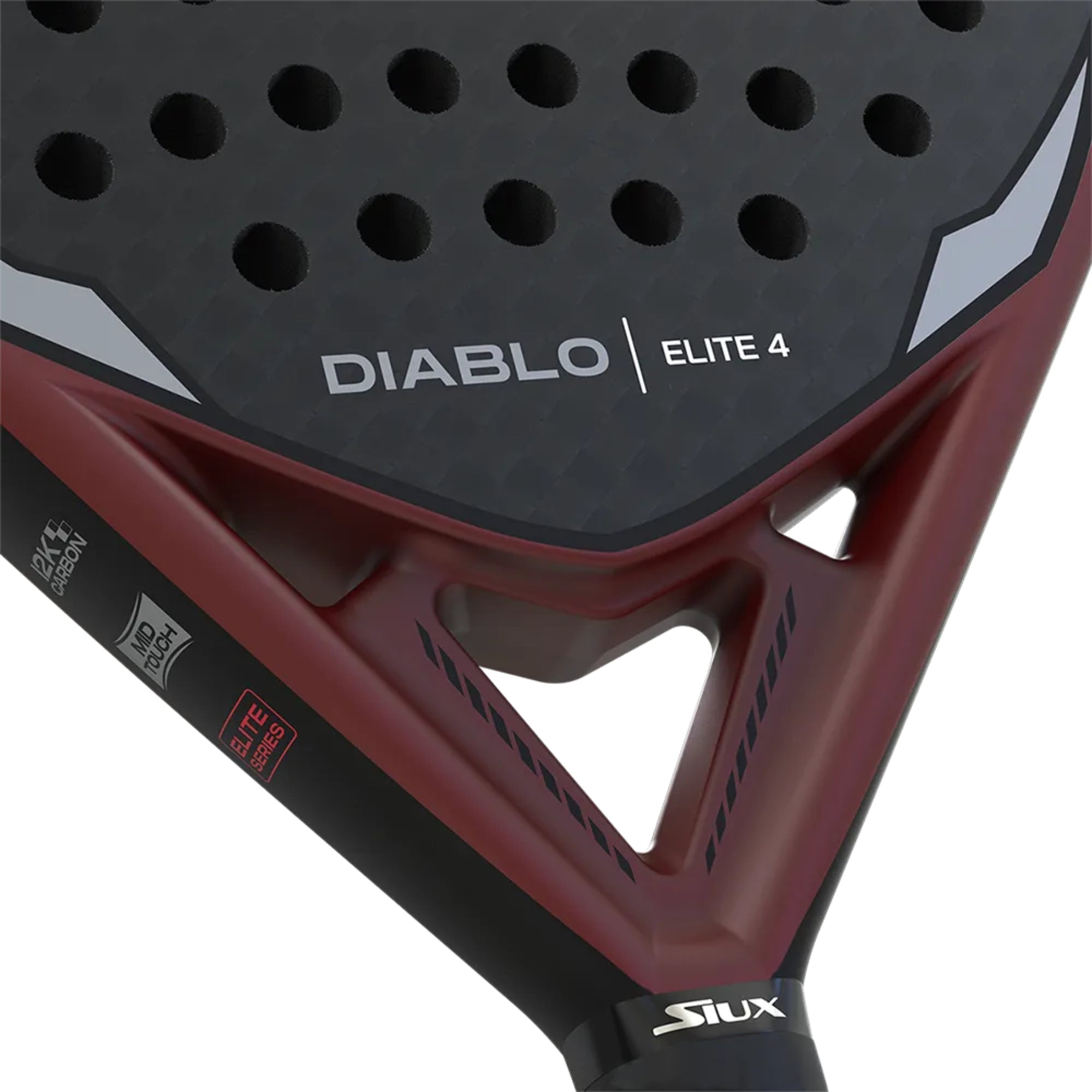 Siux Diablo ELITE 4 Padel Racket - Heart