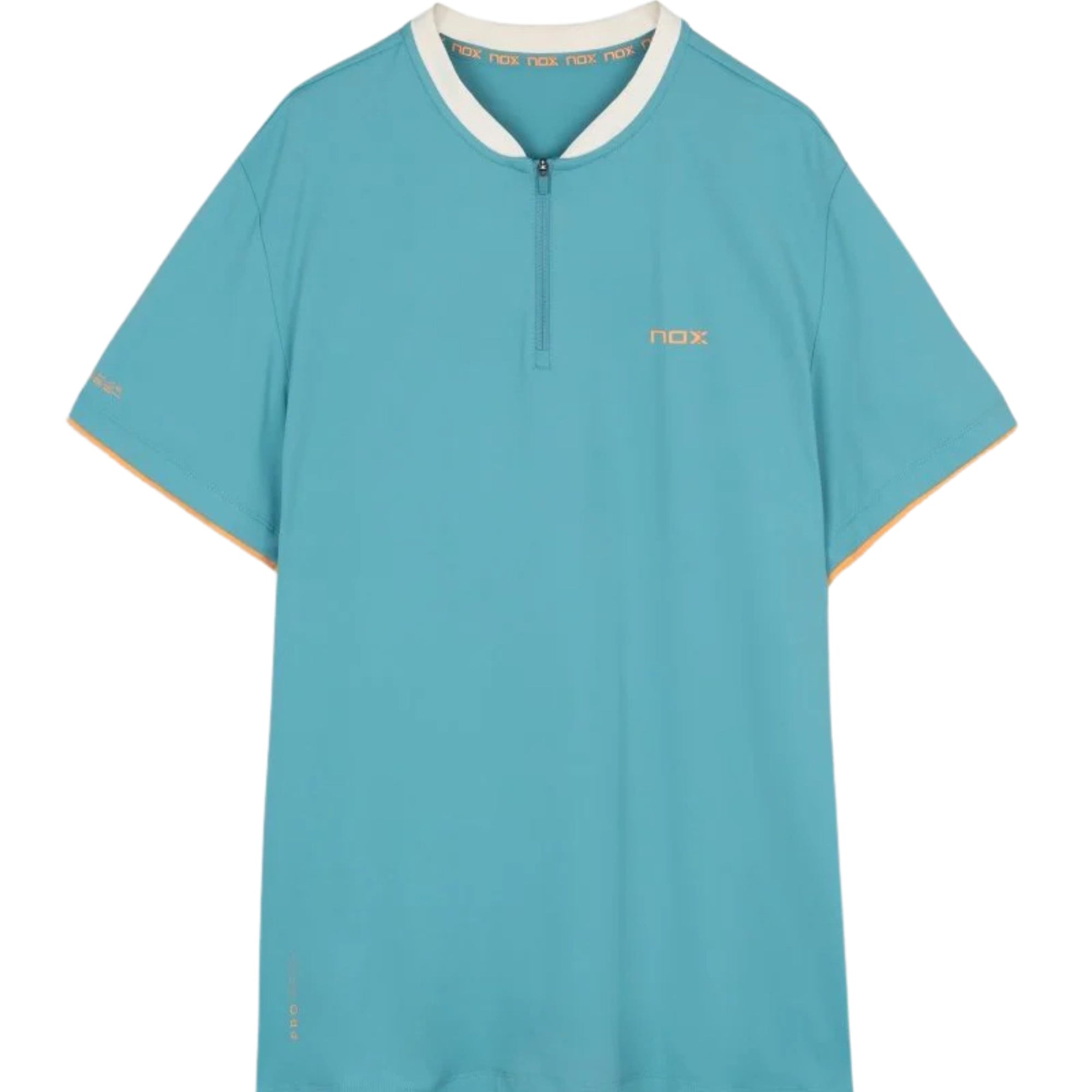 NOX Men's PRO Turquoise Polo Shirt - Front