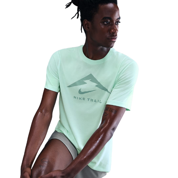 Nike Dri-FIT Trail Running T-Shirt Mint Foam