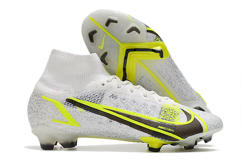Mercurial Superfly 14 Elite FG White Volt