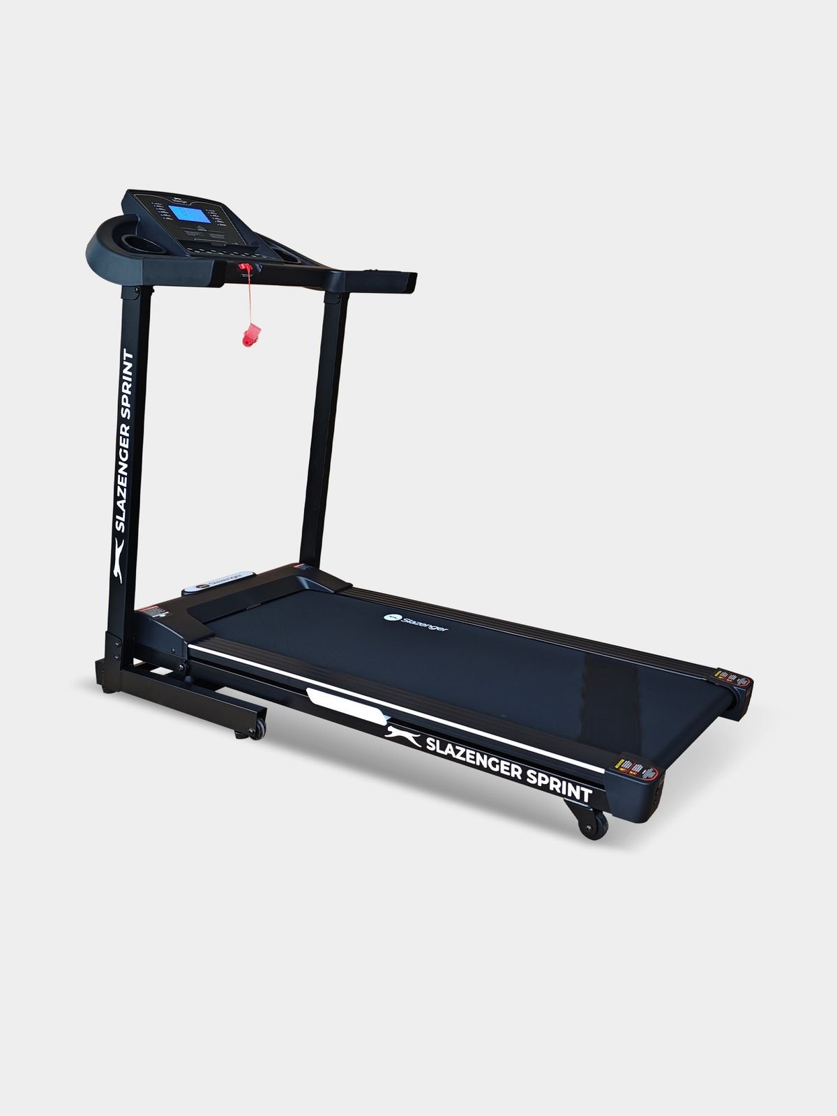 Slazenger Sprint Treadmill: 1.5 HP Motor, 15 Auto Incline, Folding Home Workout