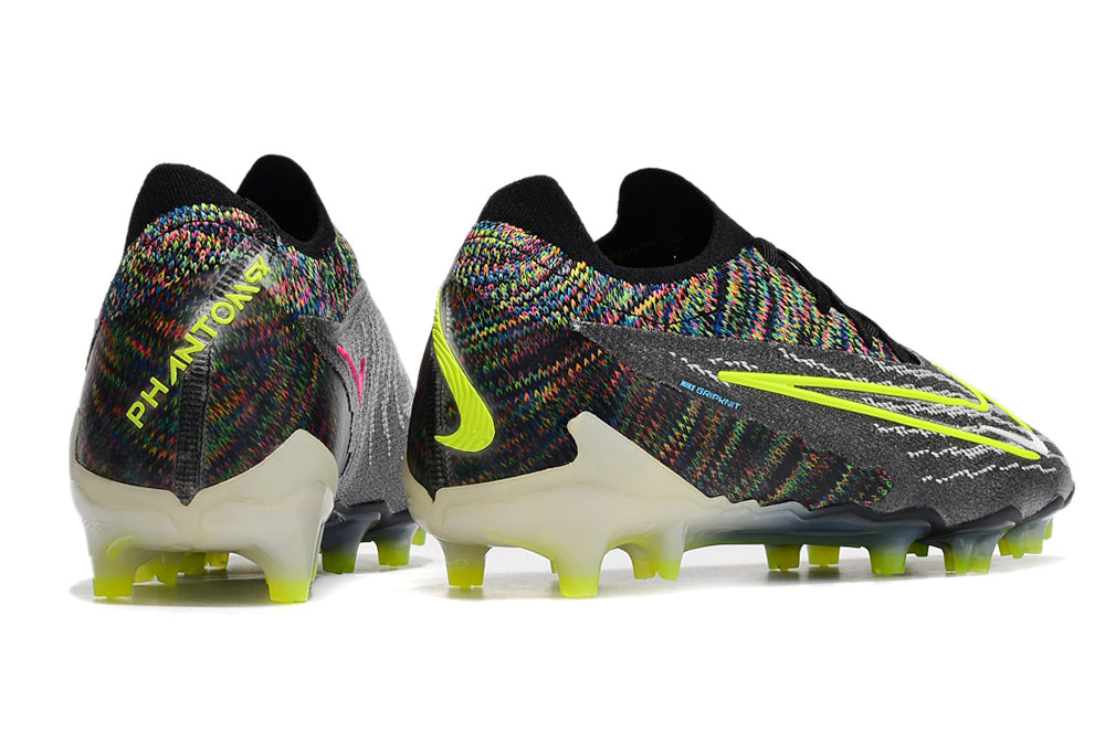 Gripknit Phantom GX Elite Fusion FG Firm-Ground Football Boot Grey/Black/ Neon