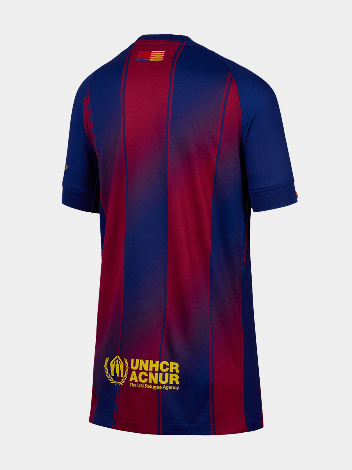 Nike Youth Barcelona Home 25/26 Dri-FIT Soccer Jersey - Blue/Red Stadium