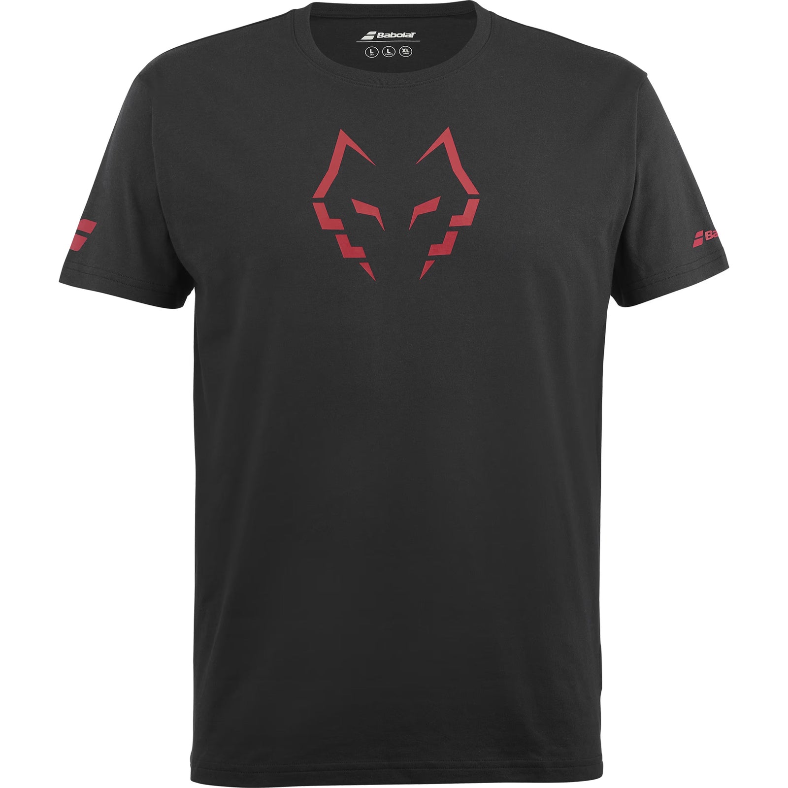 Babolat Lebron Cotton T-Shirt Red -Front
