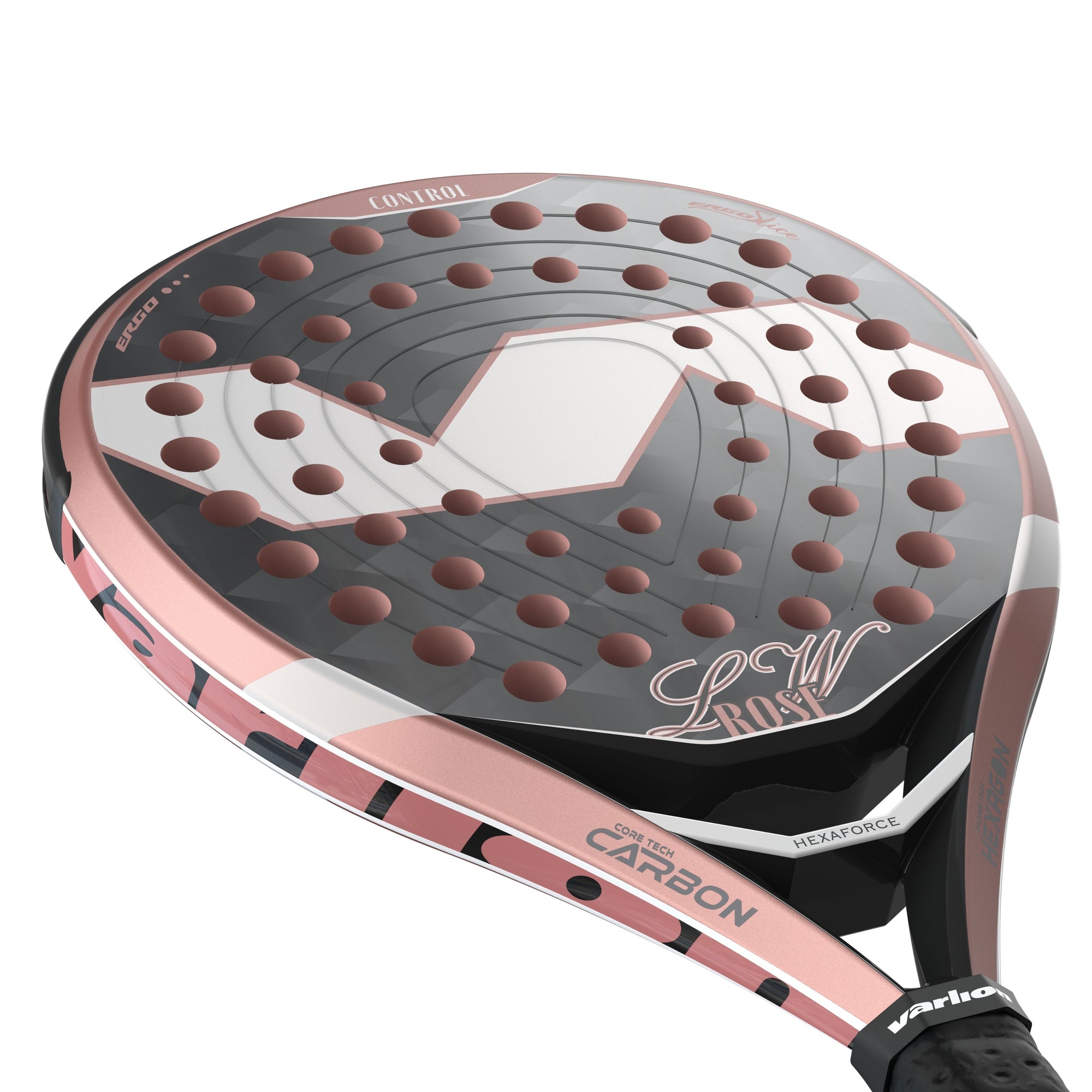 Varlion LW Rose Carbon Ti Padel Racket - Face