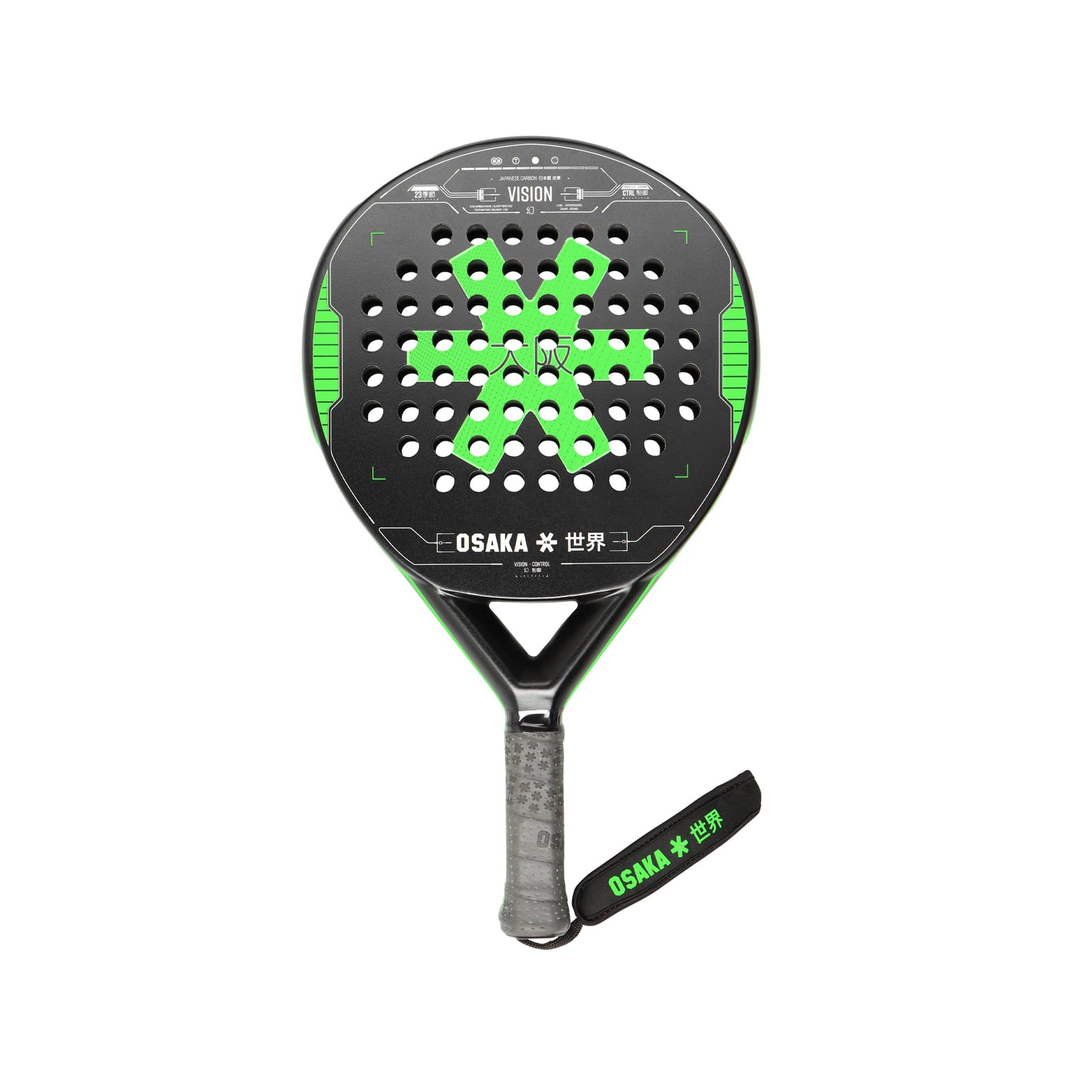 Osaka Vision Control Padel Racket - Iconic-Cover
