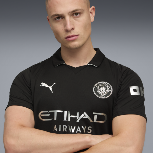 Puma Manchester City 25/26 Away Jersey Black
