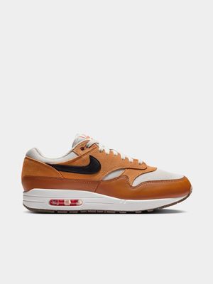 Nike Air Max 1 Men's Iconic Brown Lifestyle Sneaker - Supreme Comfort