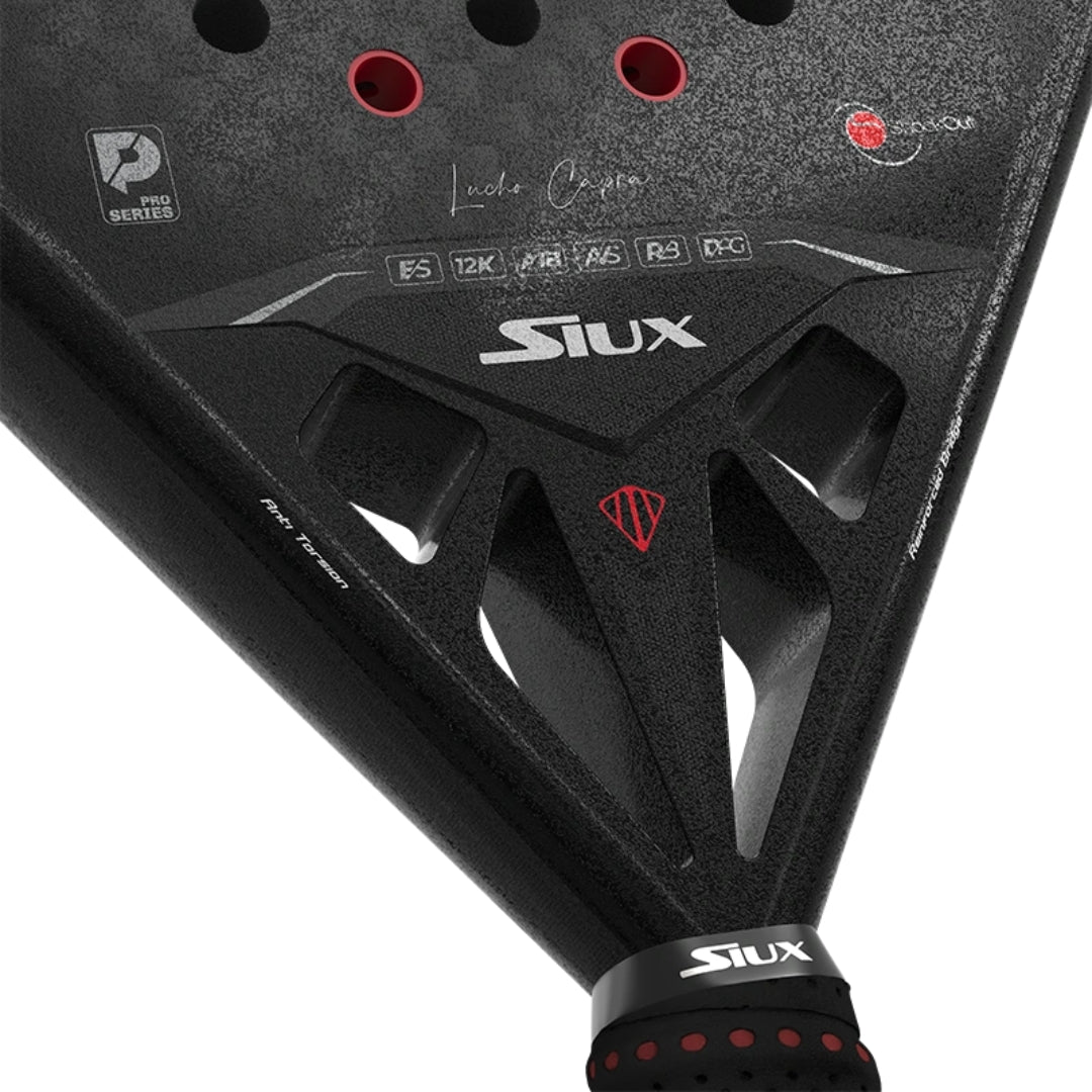 Siux Genesis II Lucho Cap Padel Racket-Heart