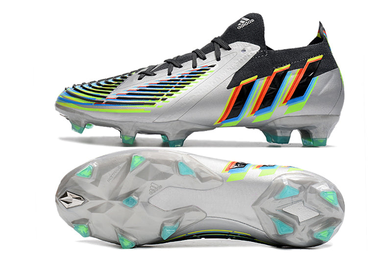 PREDATOR EDGE.1 FIRM GROUND BOOTS GREY