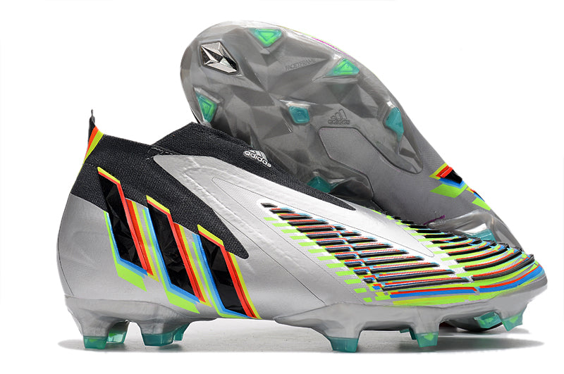 PREDATOR EDGE+ FIRM GROUND BOOTS GREY