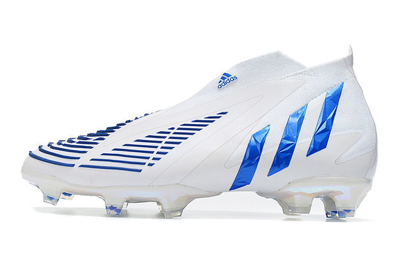 Predator Edge+ FG Showdown - White/Blue