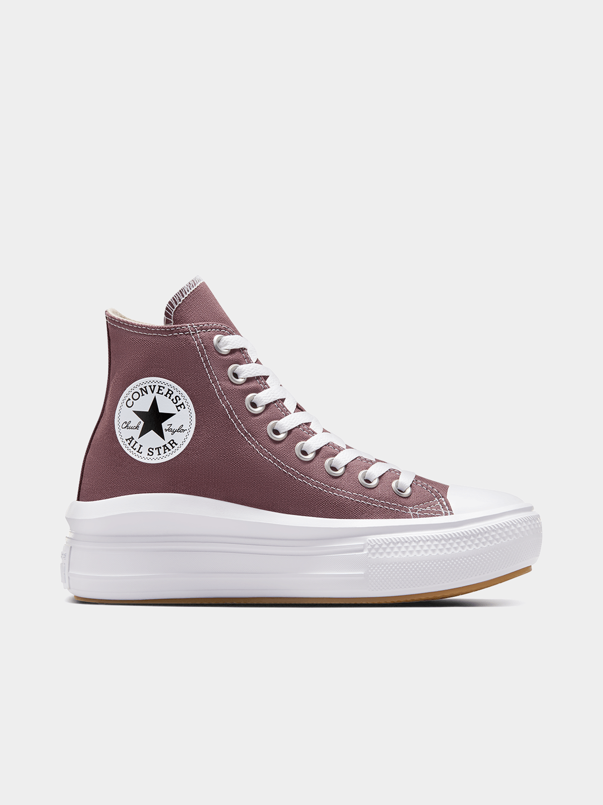 Converse Women's Chuck Taylor All Star Move Platform Sneakers - Brown White Elevated Style