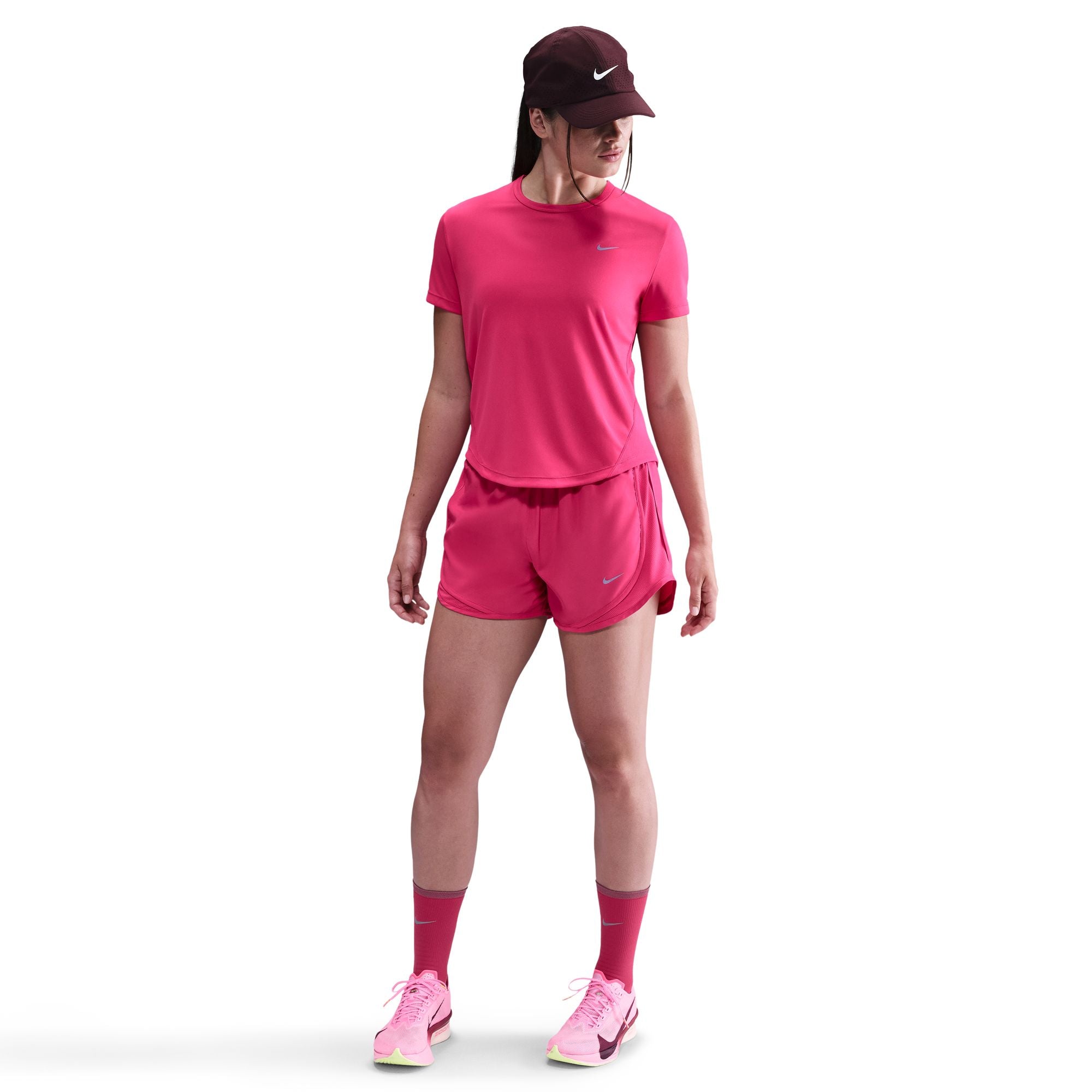 Nike Tempo Dri-FIT Short-Sleeve Running Top Rush Pink