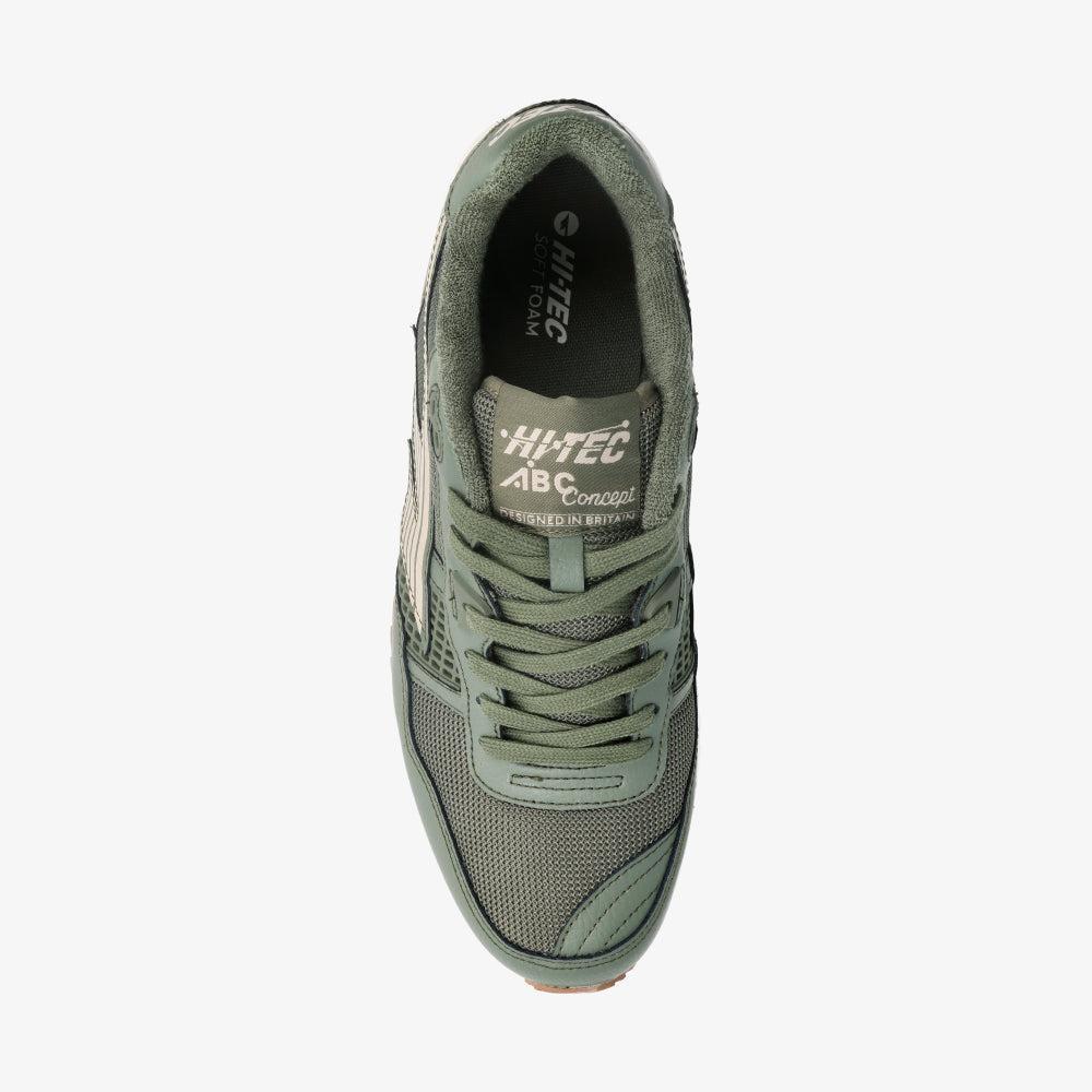 Hi-Tec Badwater Men's Retro Comfort Sneaker - Durable Leather & Mesh