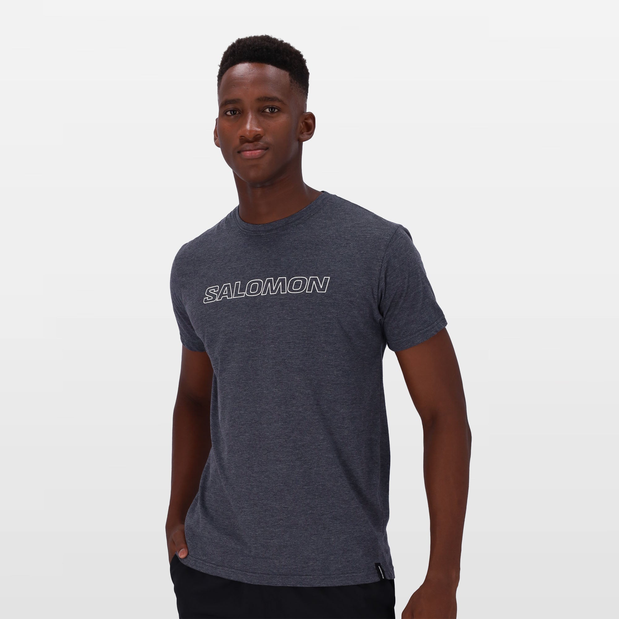 Salomon Baltoro Men's Regular Fit Short Sleeve Logo Graphic Performance T-Shirt