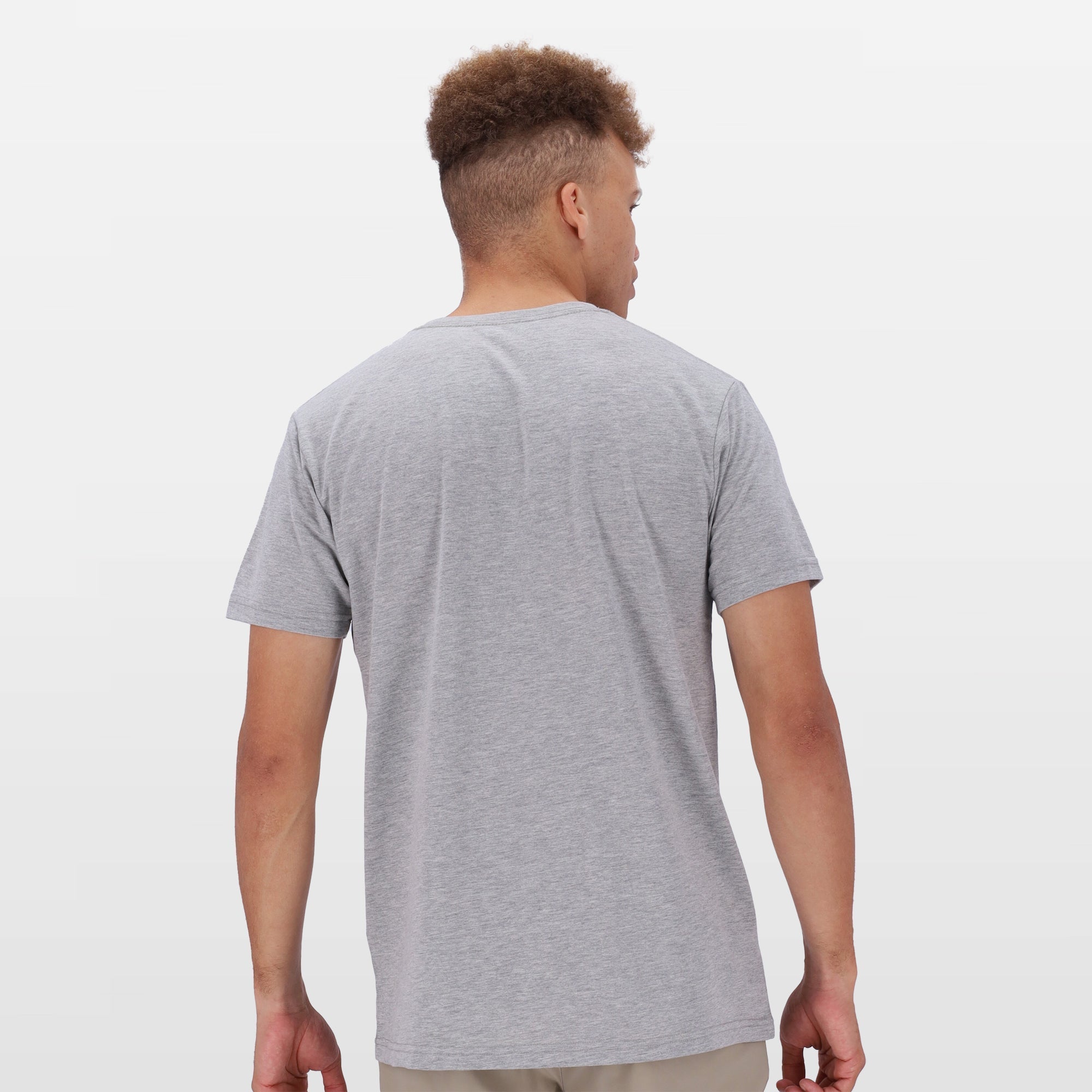 Salomon Block Out Men's Short Sleeve Cotton Tee - Breathable Graphic Print