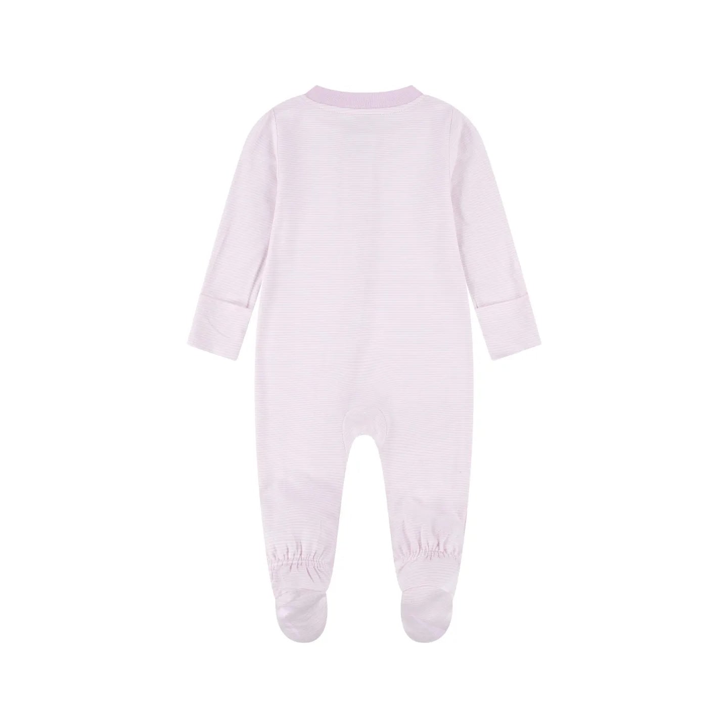 Nike Striped Footed Coverall - Pink Foam