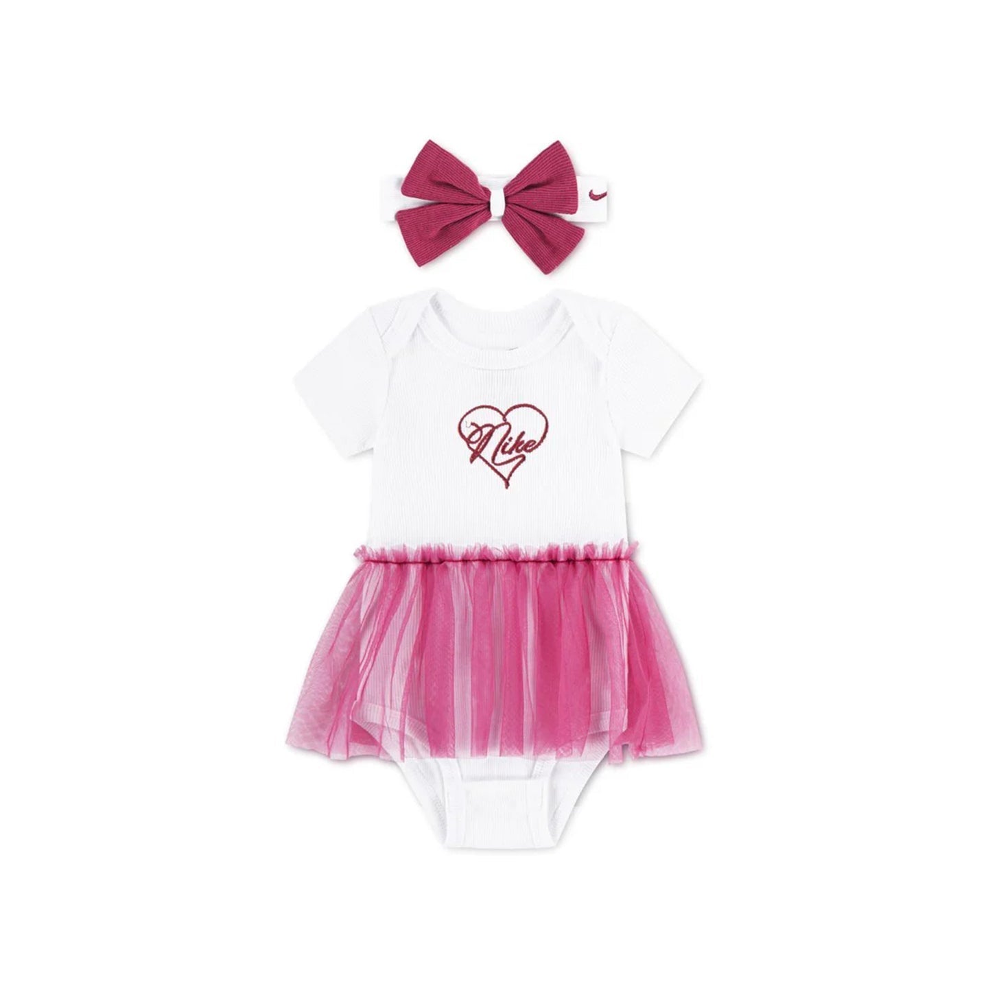 Nike 2 Piece Swoosh On Pointe Box S - Sweet Beet