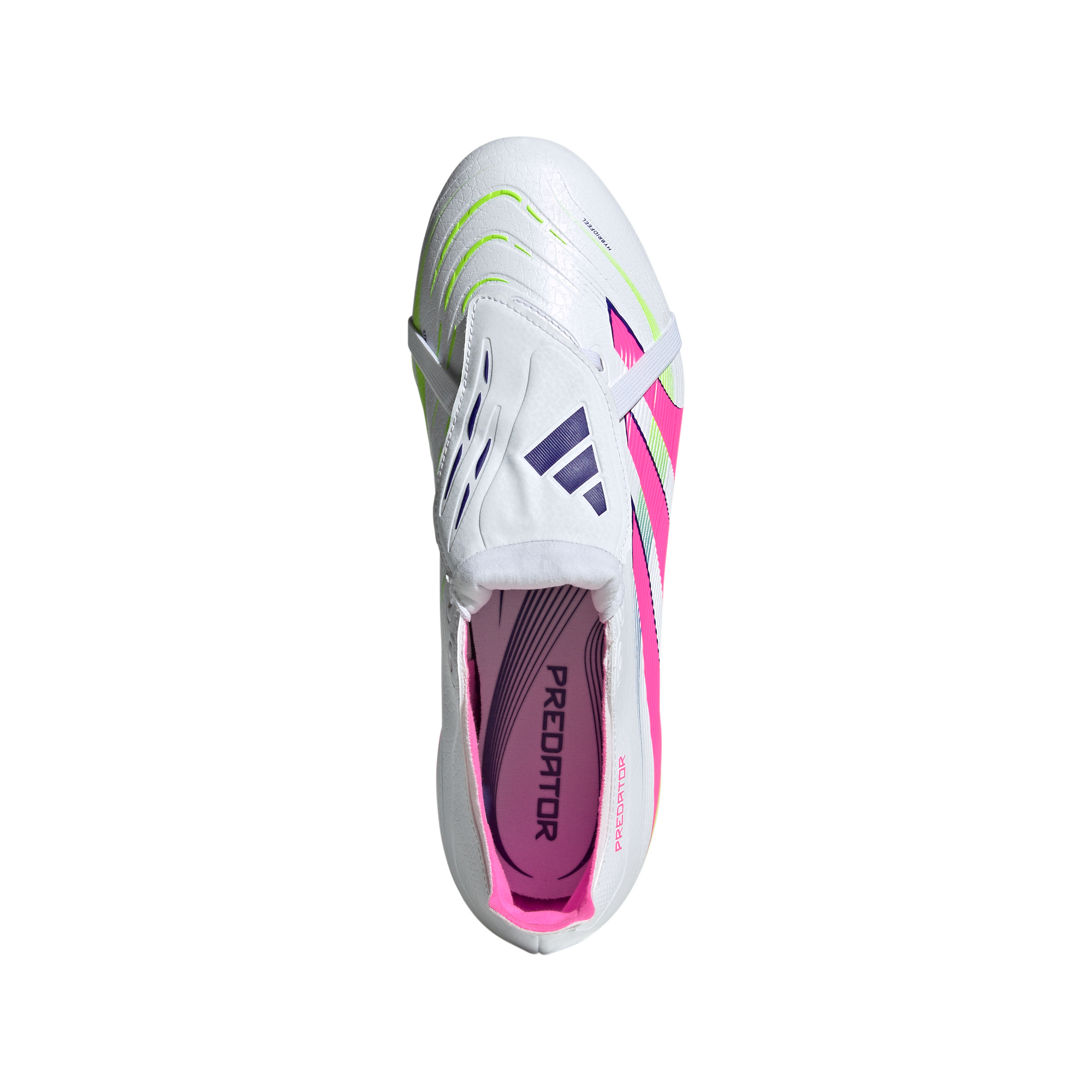 Adidas Predator League Fold-Over Tongue Firm/Multi-Ground Boots White
