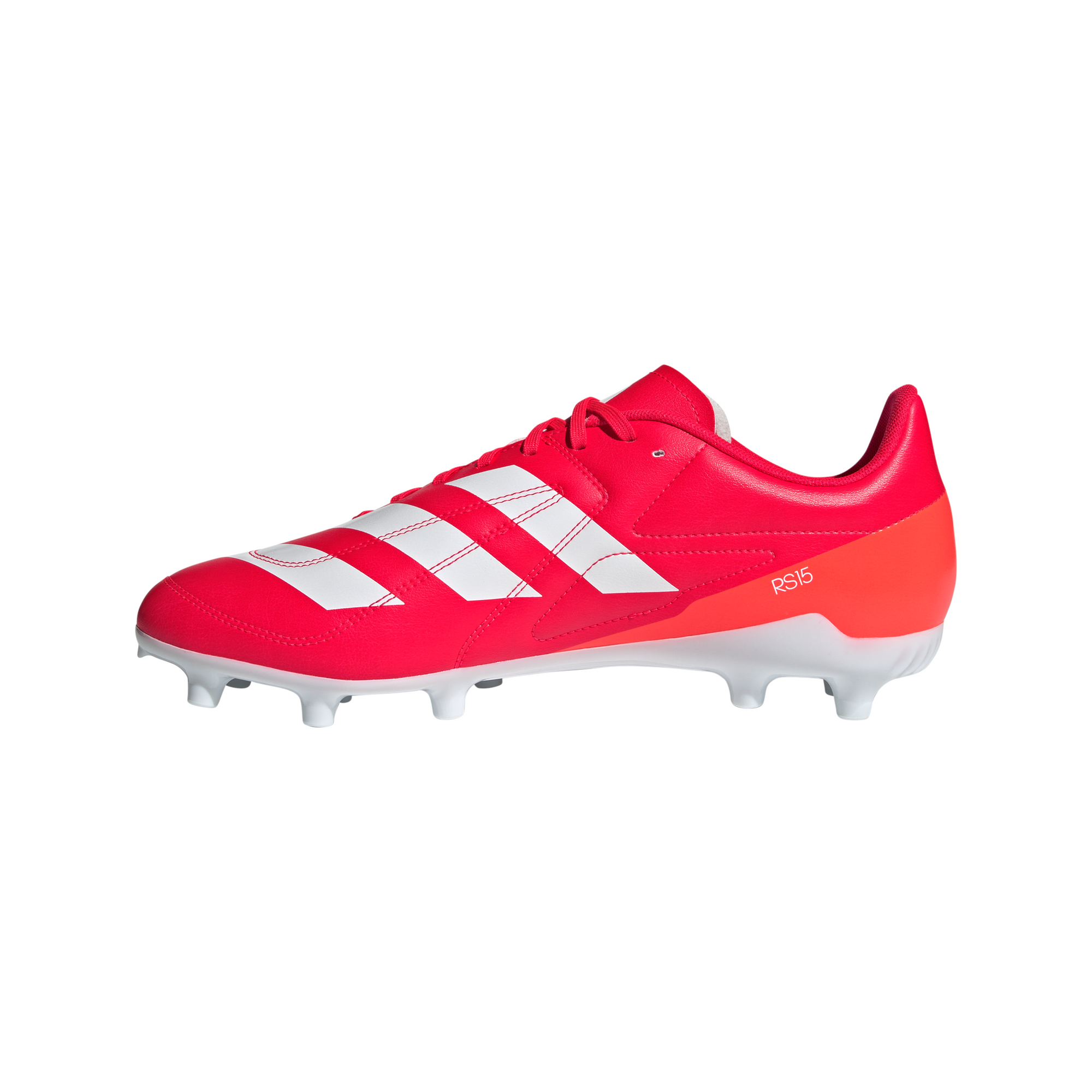 Adidas RS-15 Firm Ground Rugby Boots Lucid Red