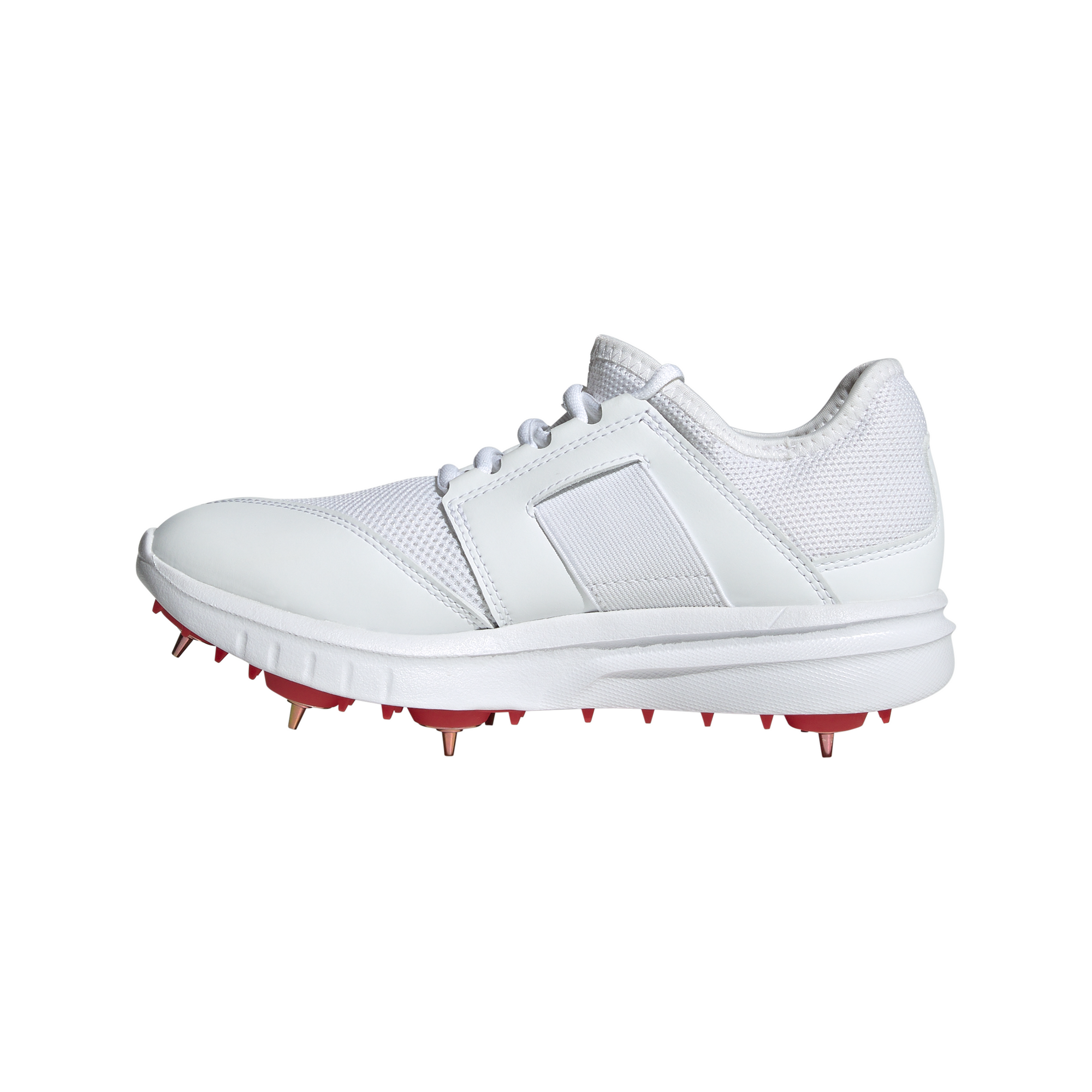 Adidas Howzat Spike 20 Junior Cloud White / Gold Metallic / Pure Ruby
