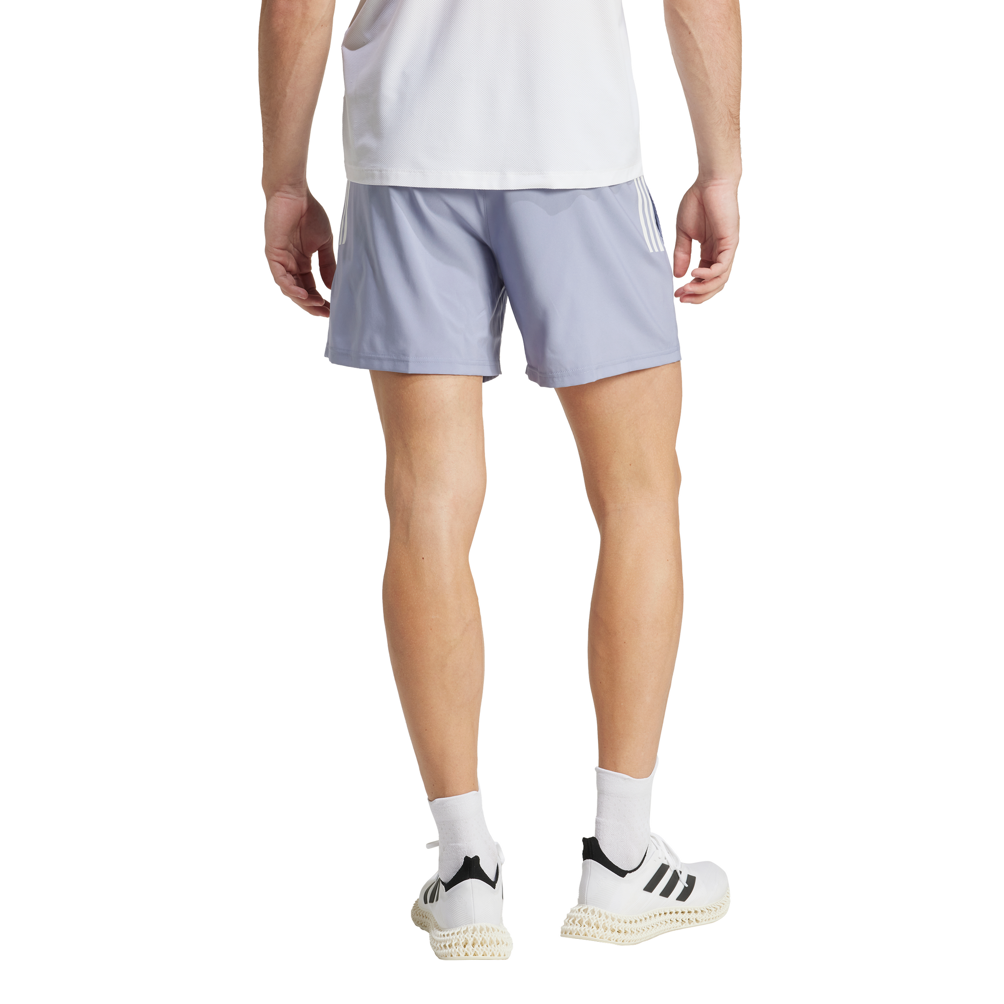 Adidas Own The Run Shorts Silver Violet