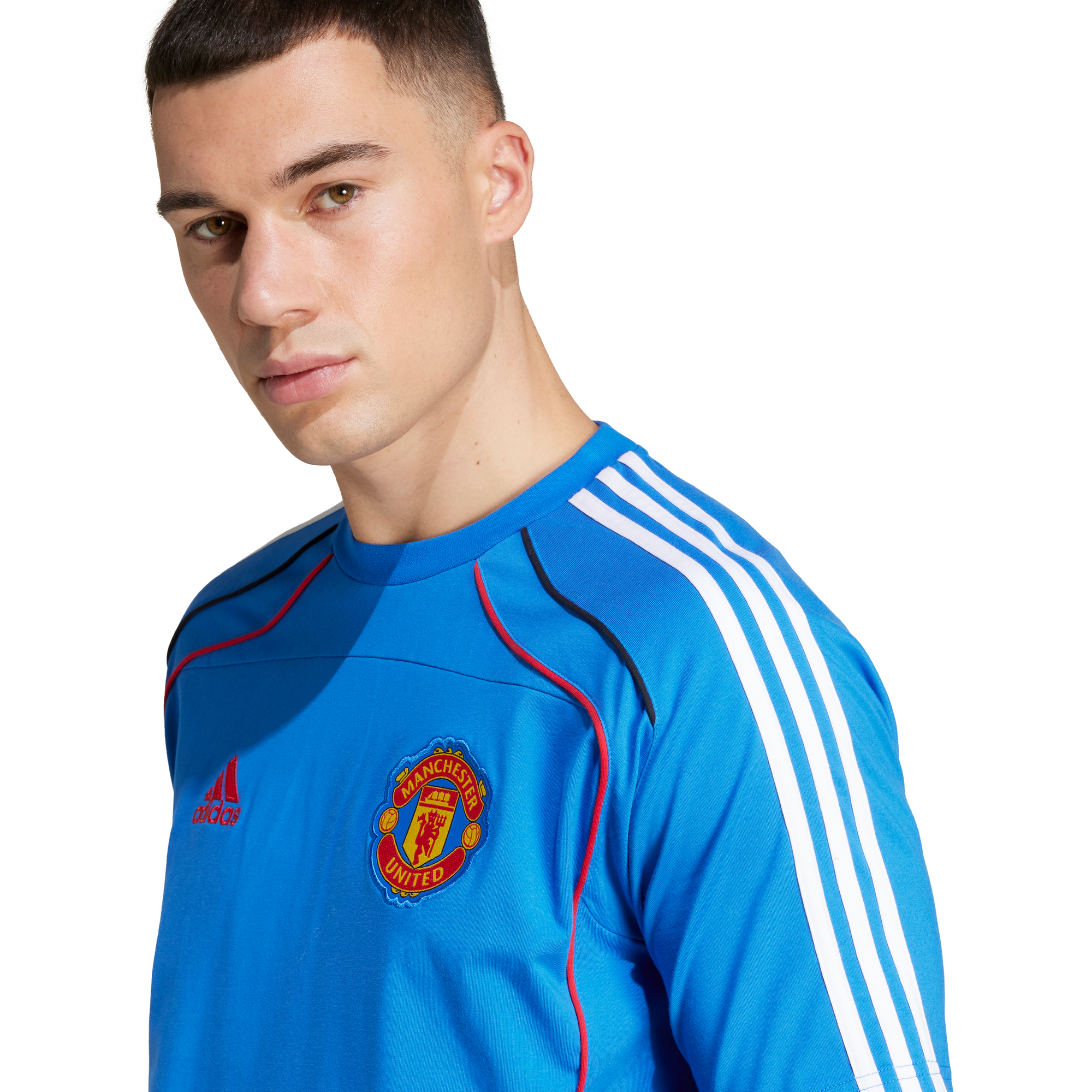 Adidas Manchester United Urban Purist T-shirt  Blue