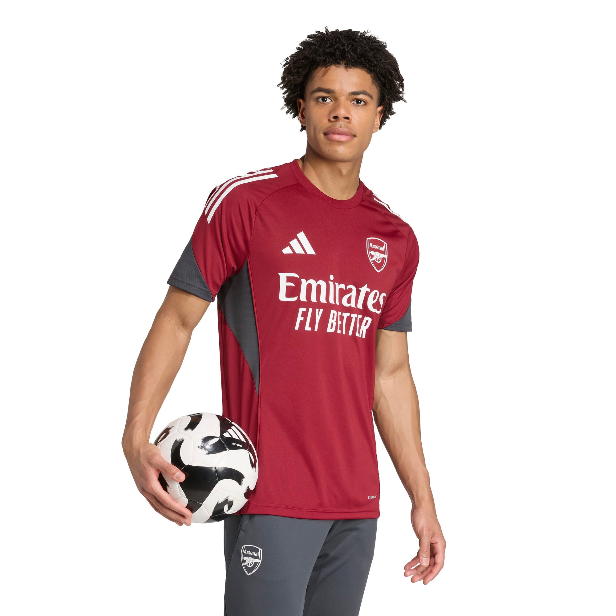 Adidas Arsenal FC 25/26 Tiro 25 European Training Jersey.