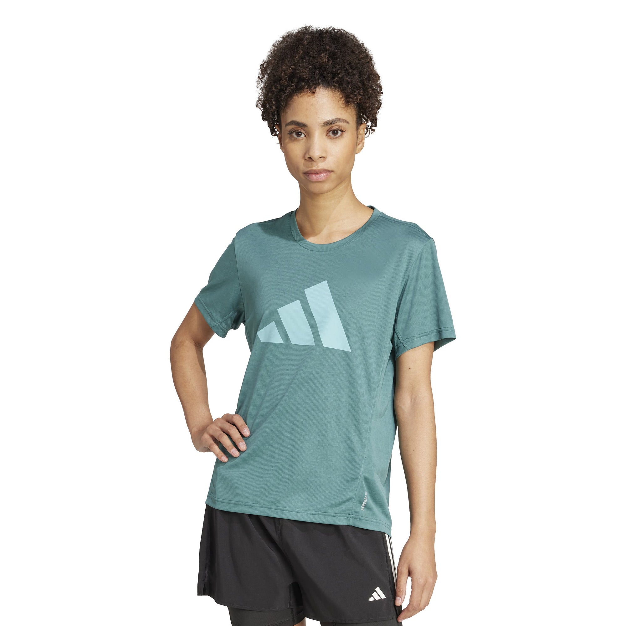 Adidas Run It Tee Preloved Teal