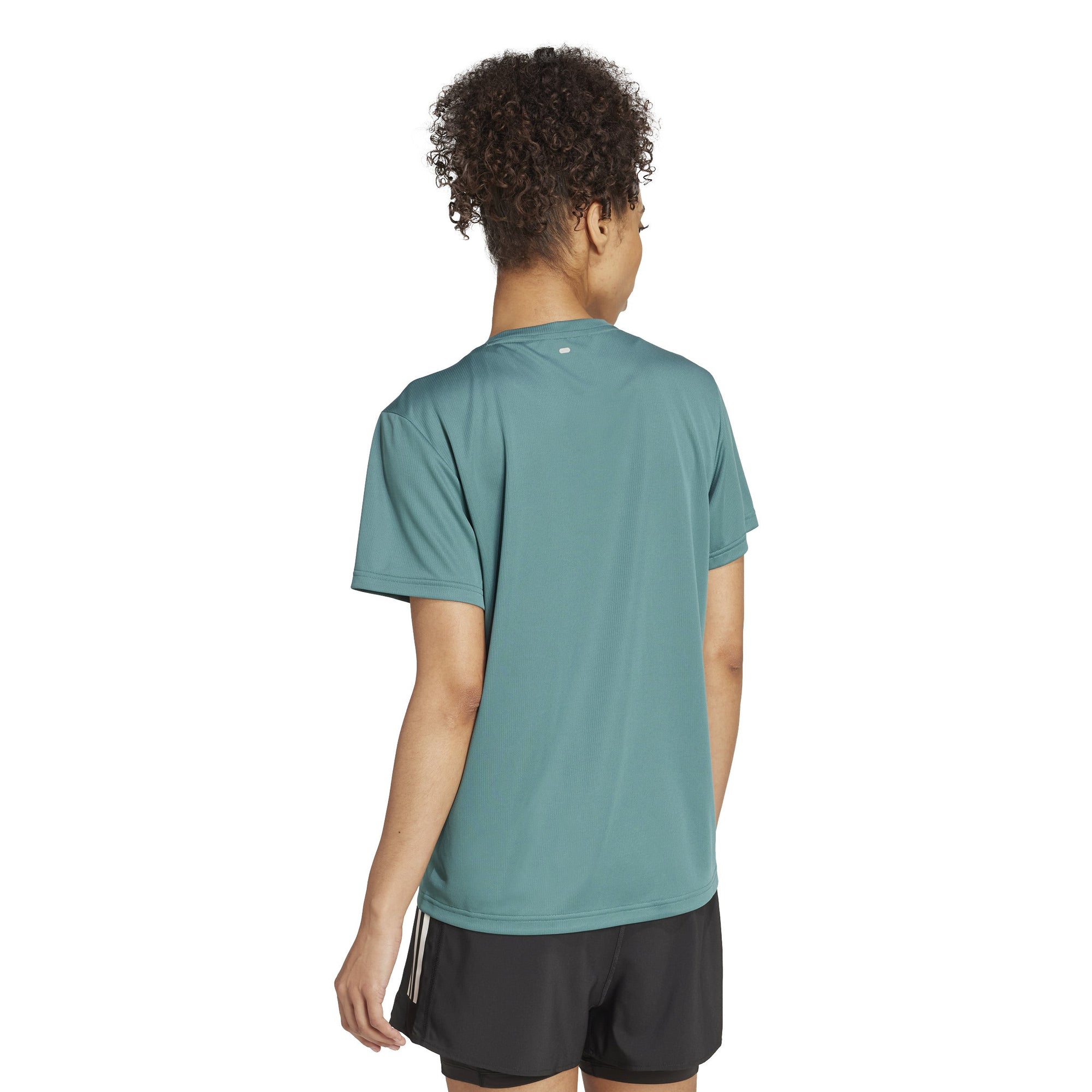 Adidas Run It Tee Preloved Teal
