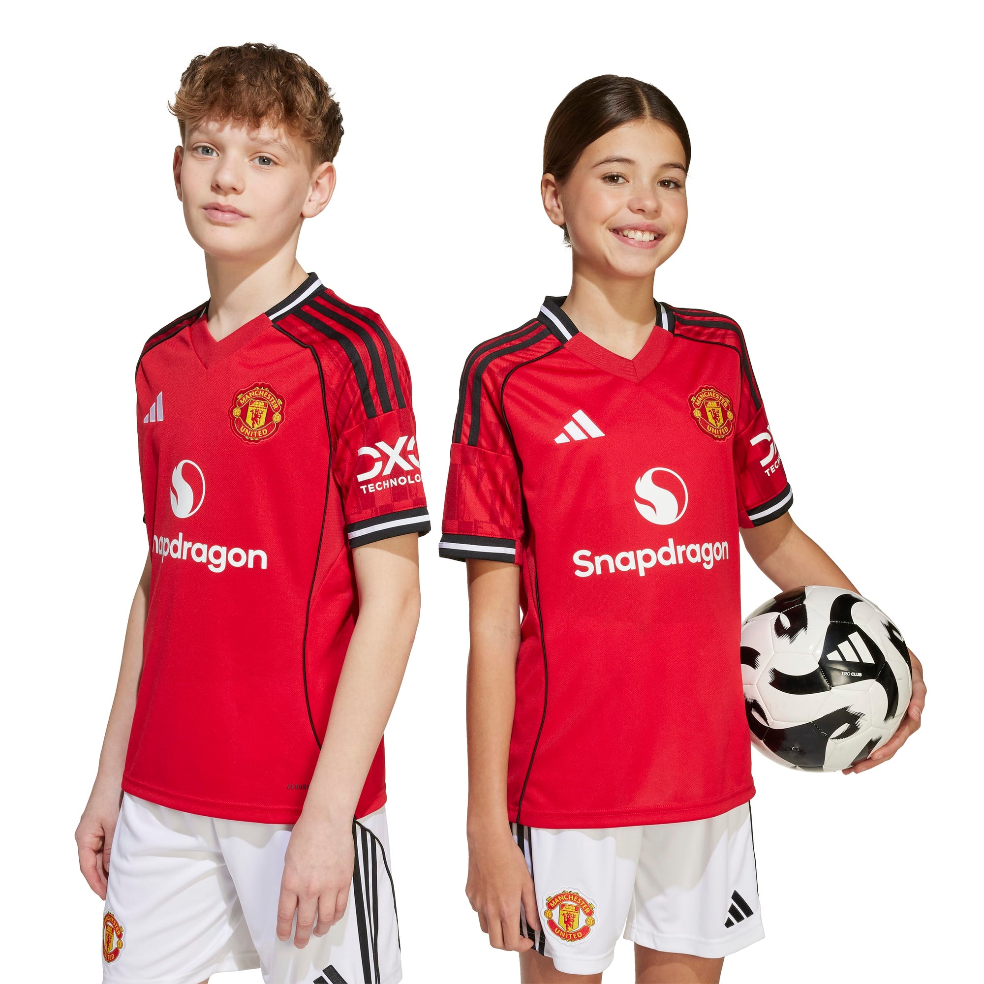 Adidas Manchester United 25/26 Home Jersey Youth